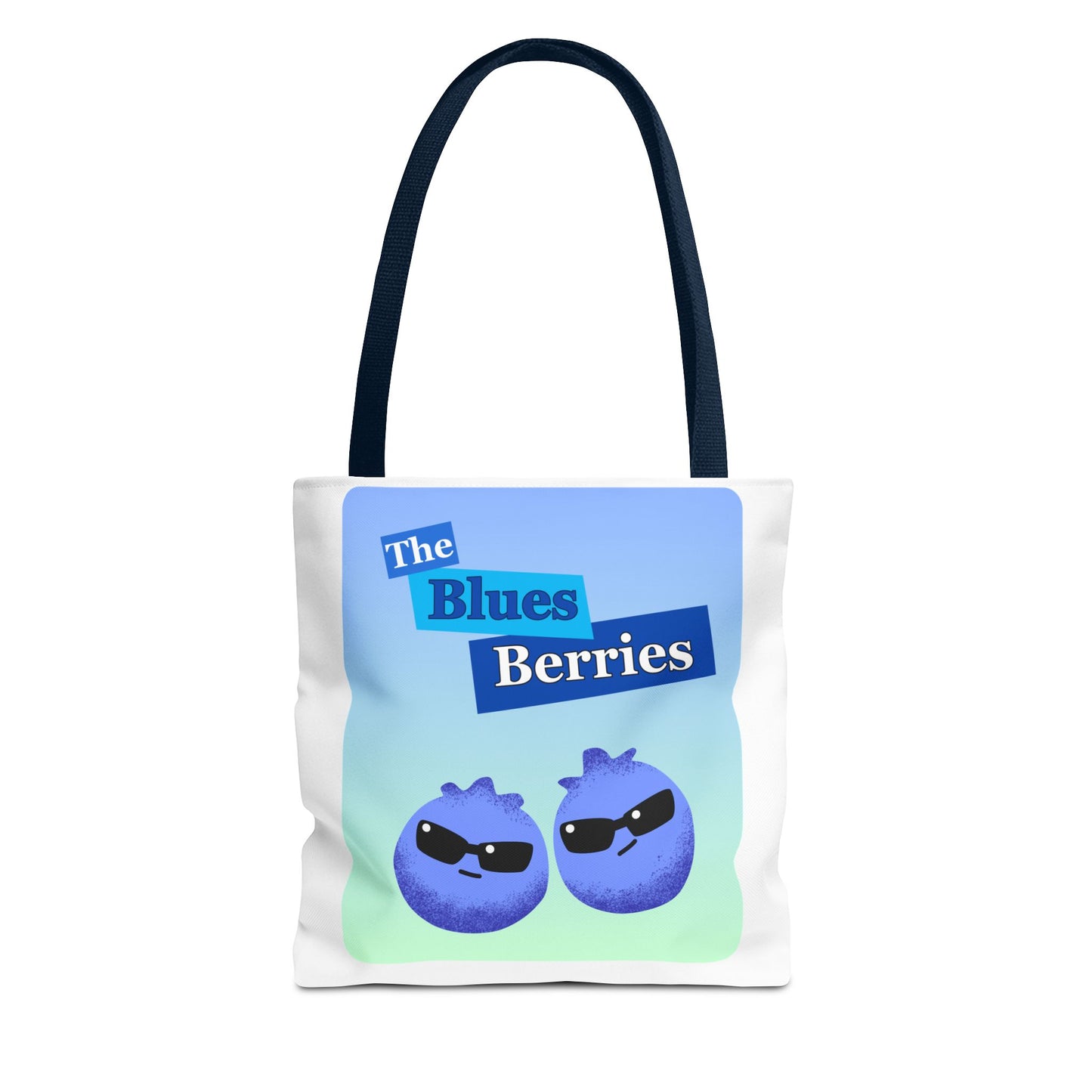 Sassy Blues Berries Tote Bag | Fun Berry Art, Grocery Shopping, Beach Day, Gift for Berry Lovers, Eco-Friendly Bag