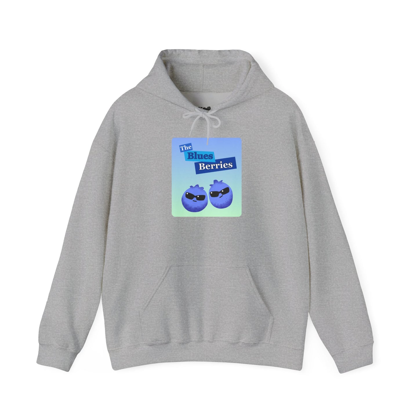 Blues Brothers Pun Hoodie - Cozy Unisex Pullover, Gift for Fruit Lovers, Casual Wear, Spring Fashion, Foodie Apparel
