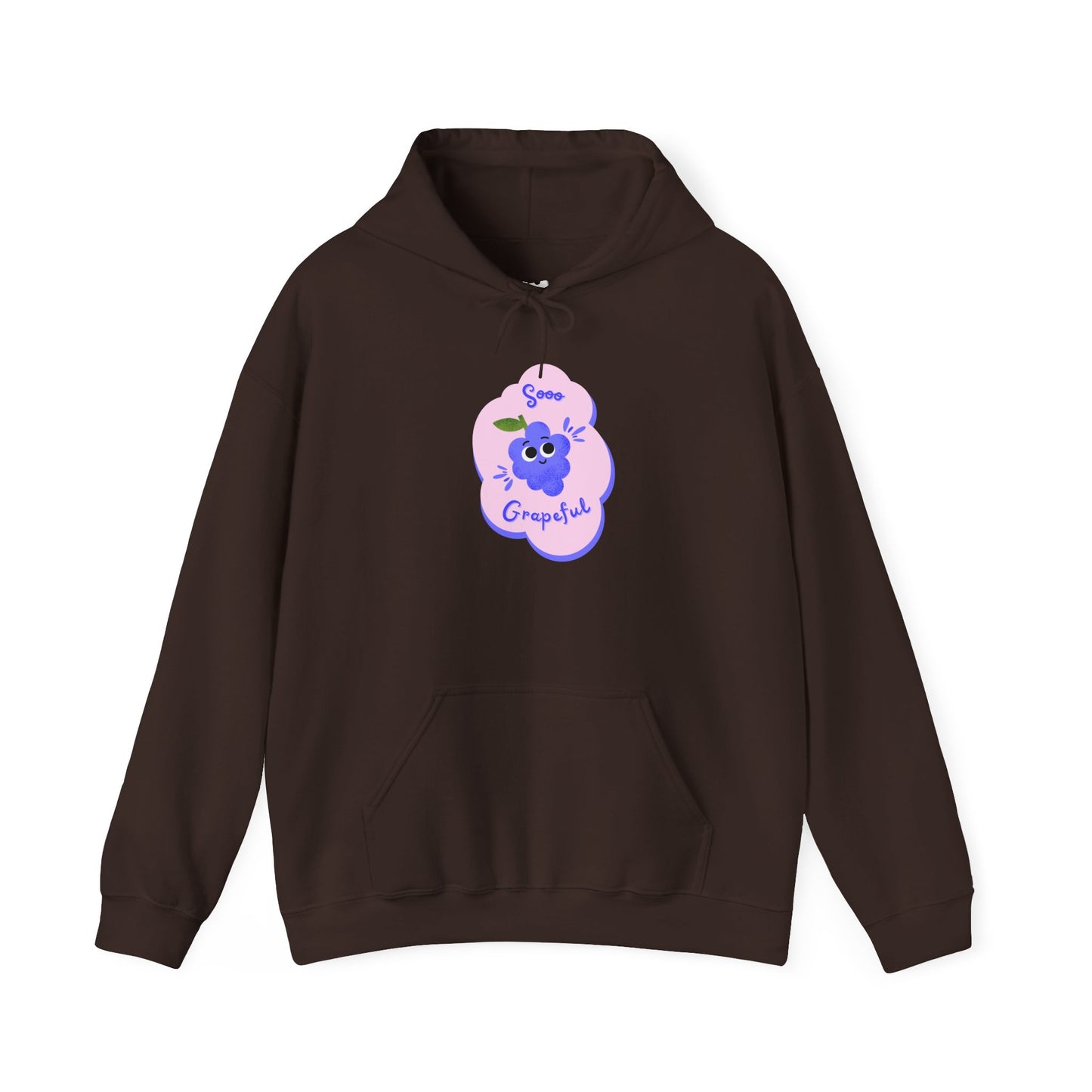 Charming Grape Hoodie, Cozy Unisex Pullover, Graphic Hoodie for Spring, Perfect Gift for Garden Lovers, Trendy Casual Wear