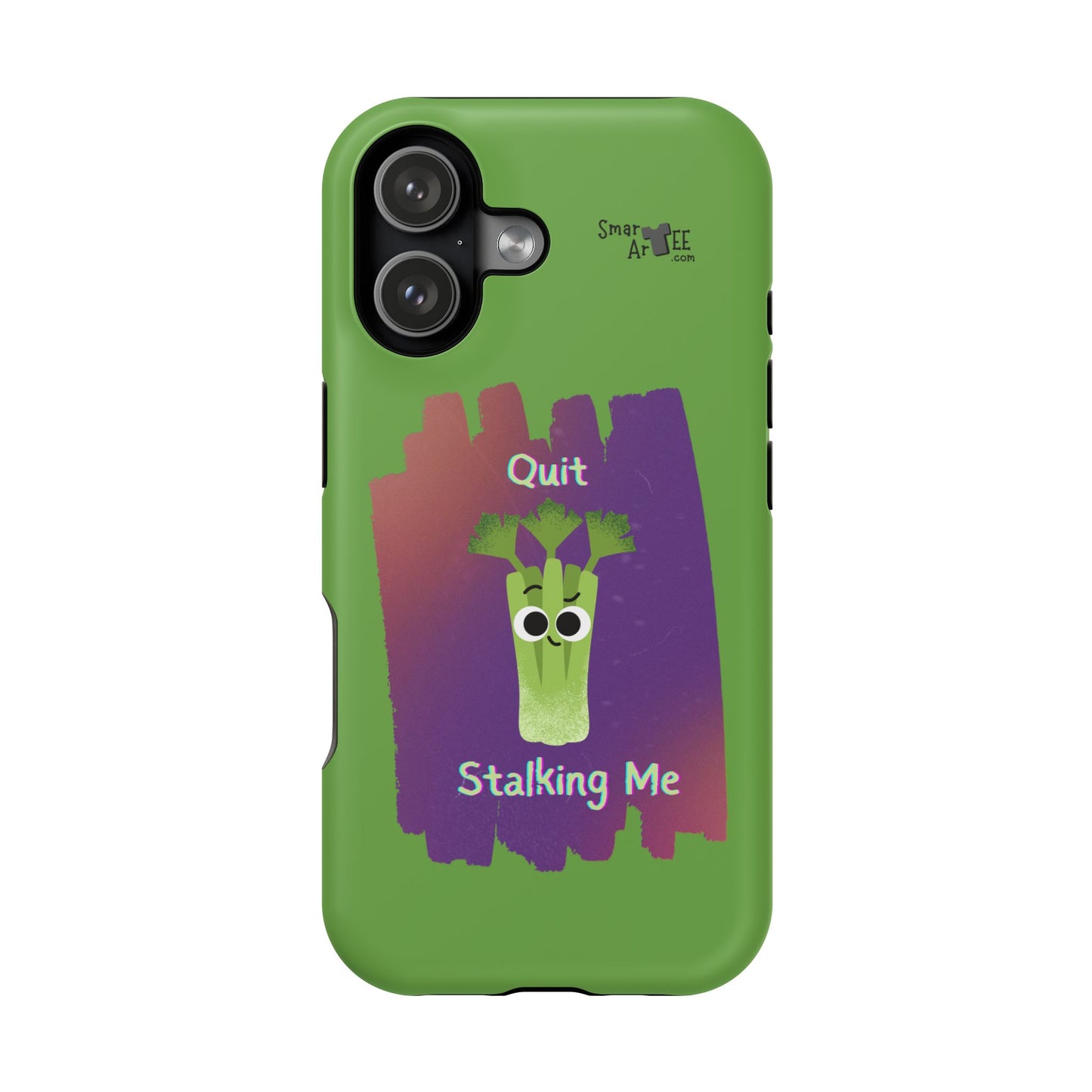 Cute Celery Pun Phone Case, Quirky Impact-Resistant Cell Phone Cover, Gift for Veggie Lovers, Fun Accessories for Friends
