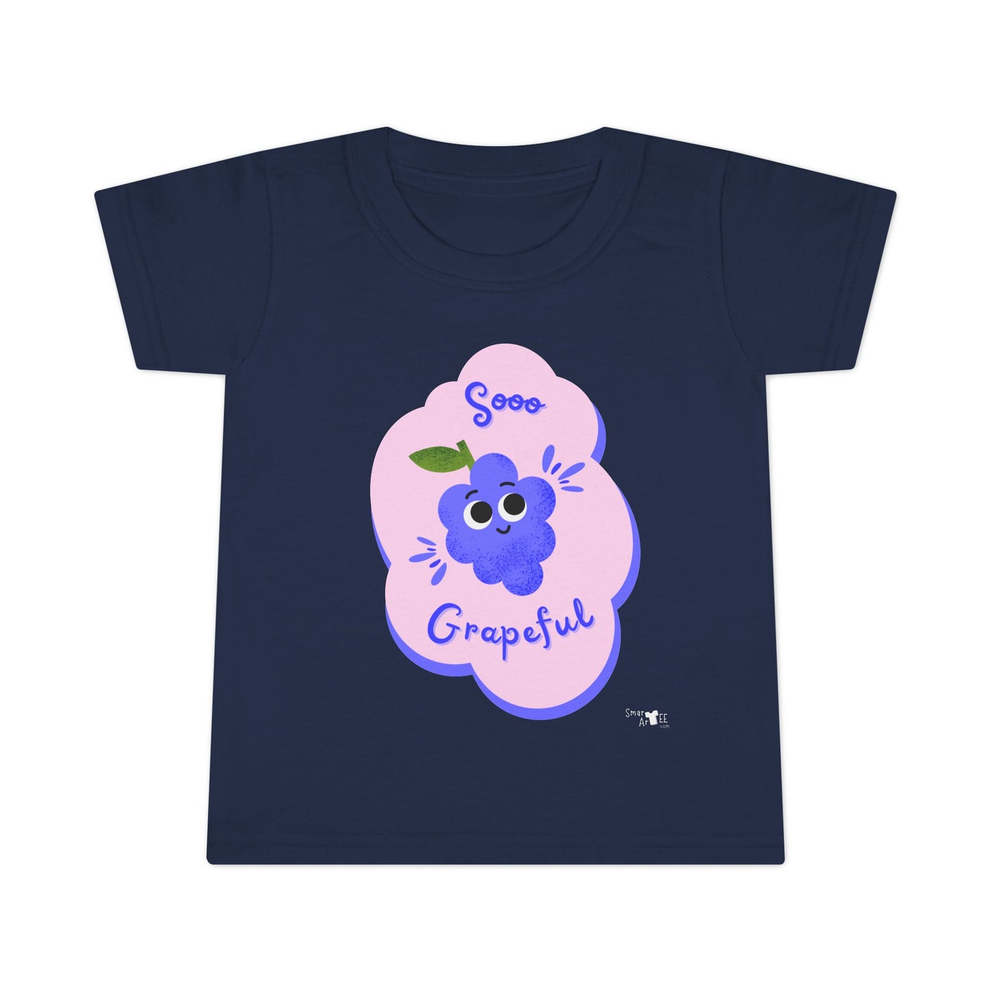Cute Toddler Shirt - Sooo Grapeful Design for Kids, Funny Gift for Toddlers, Cute Apparel for Babies, Birthday Gift