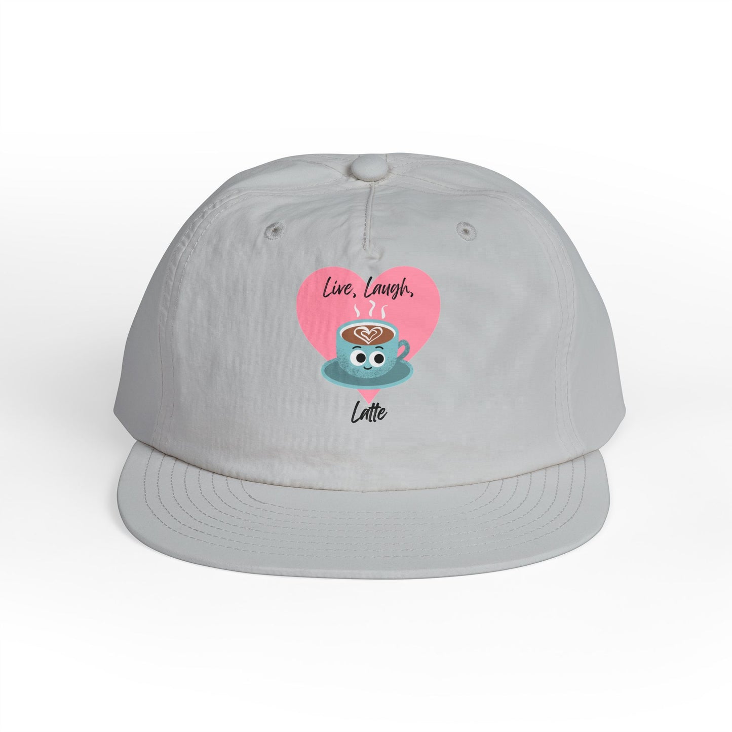 Playful Surf Cap - Live Laugh Love, Summer Vibes, Casual Weekend Accessory, Fun Beach Hat, Gift for Surf Lovers