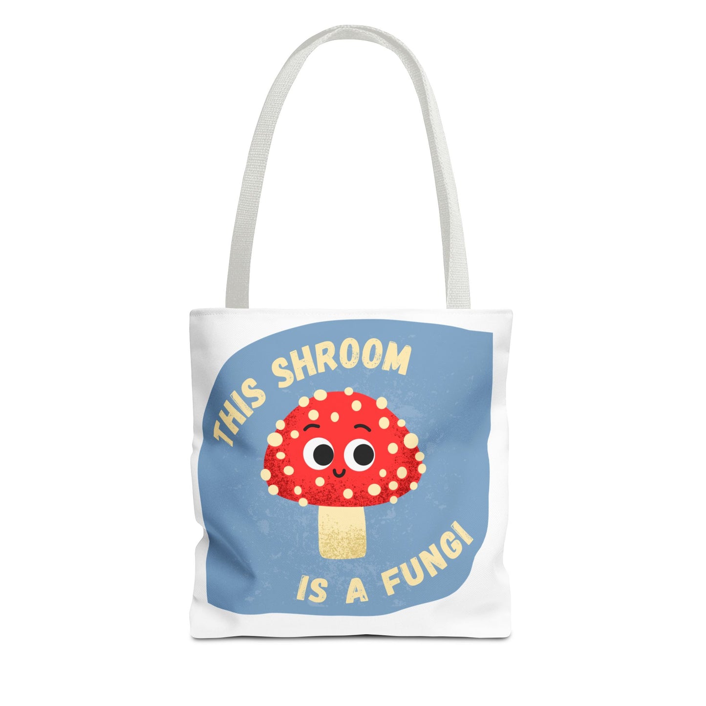 Cute Mushroom Tote Bag - Funny Gift for Mushroom Lovers, Eco-Friendly Shopping Bag, Artsy Tote, Whimsical Weekender Bag, Unique Gift Idea