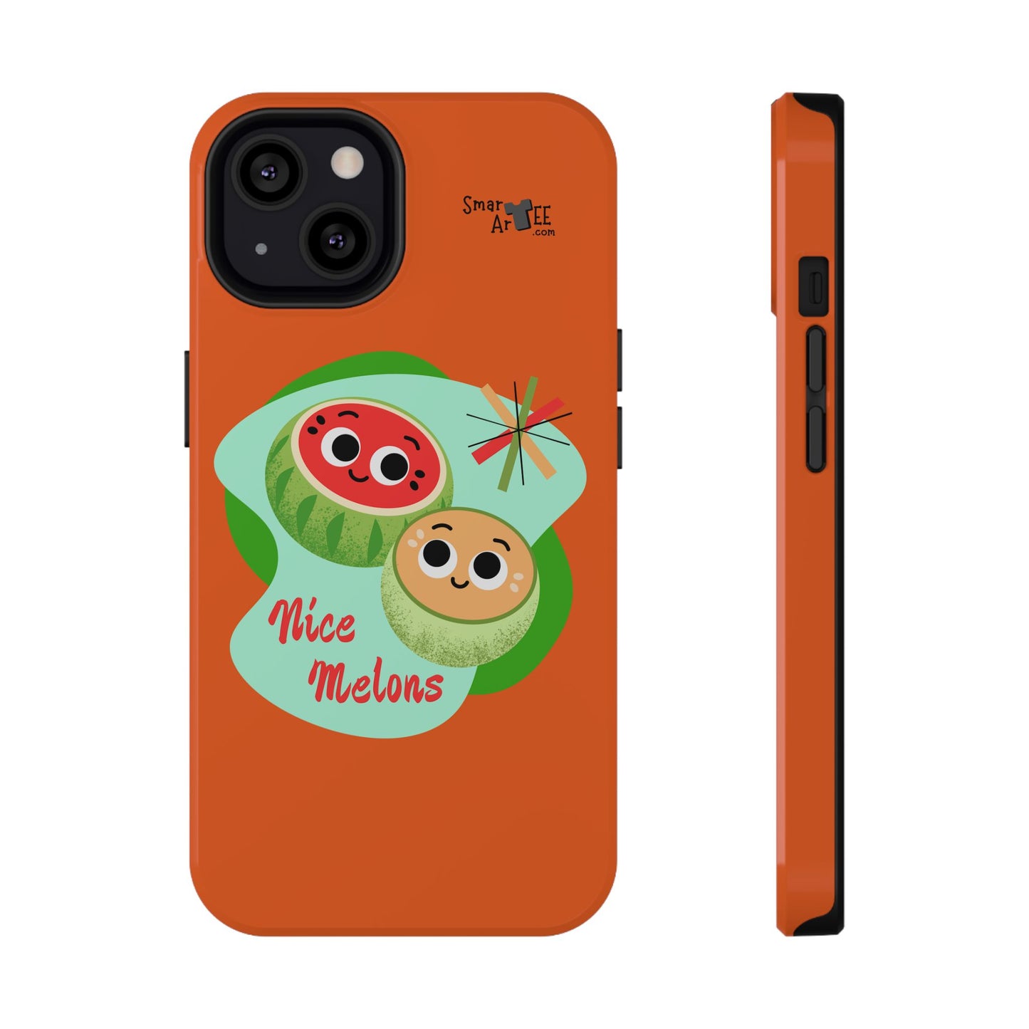 Cute Fruit Phone Case - Nice Melons Design, Impact-Resistant, Fun Gift for Kids, Phone Accessories for Celebrations, Fruit Lovers