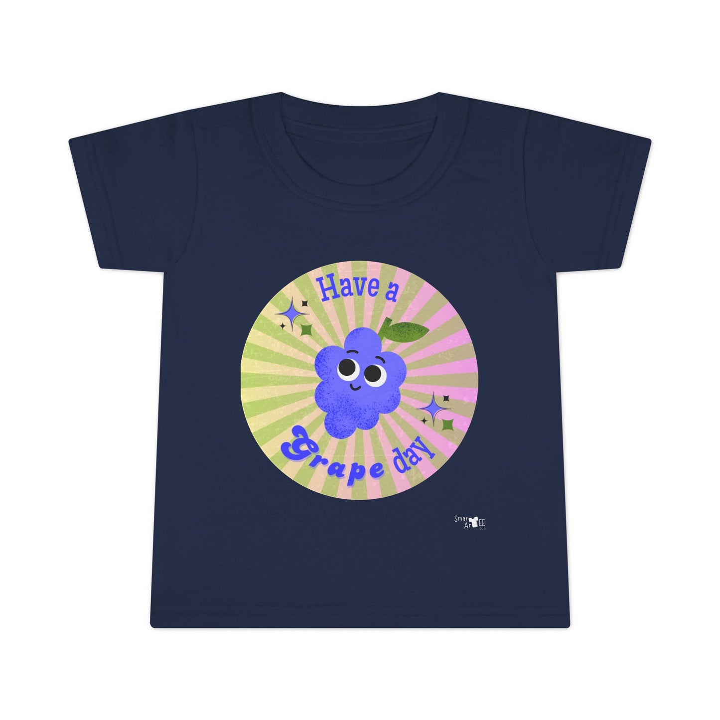 Toddler Shirt - 'Have a Grape Day!' Cute Fruit Design, Kids Birthday Gift, Summer Outfit, Toddler Apparel, Playdate Shirt