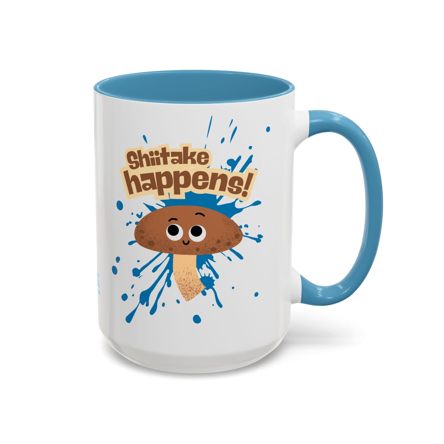 Shiitake Happens Coffee Mug, Funny Mushroom Mug, Cute Kitchen Gift, Coffee Lover Gift, Quirky Home Decor, Holiday Gift Idea