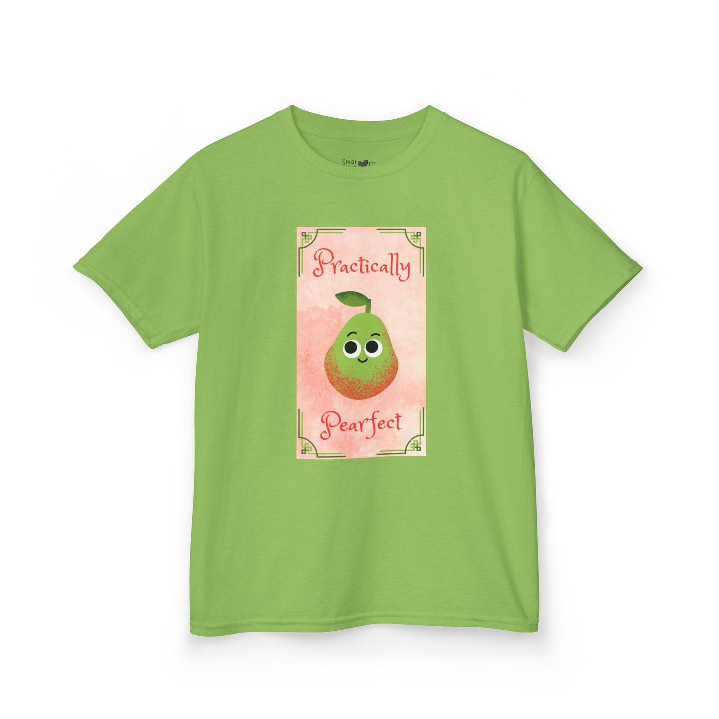 Practically Pear-fect Kids Tee | Fun Summer Shirt, Cute Childrens Gift, Birthday, Fruit Lover Apparel, Playful Outfit, Summer Vibes