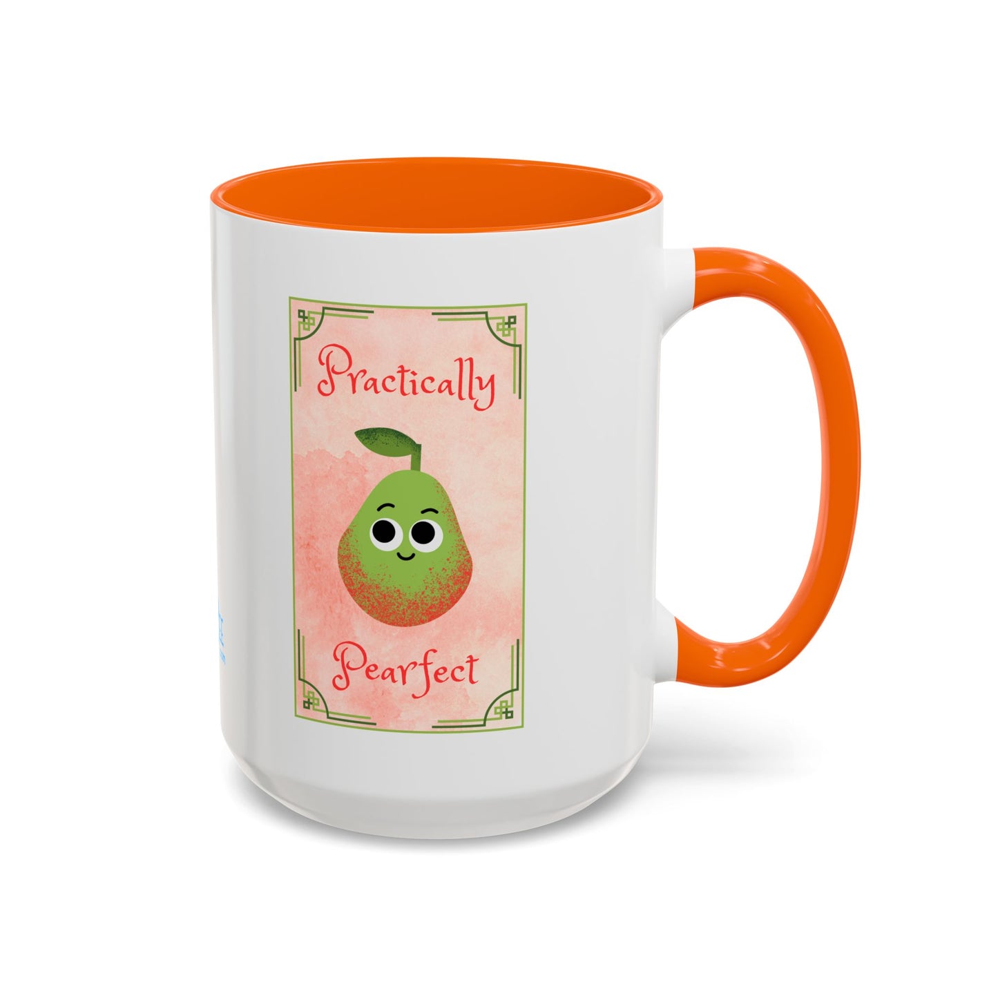 Fun Whimsical Coffee Mug, Unique Gift for Friends, Cute Pear Design, Perfect for Birthdays, Cute Kitchen Decor, Funny Drinkware