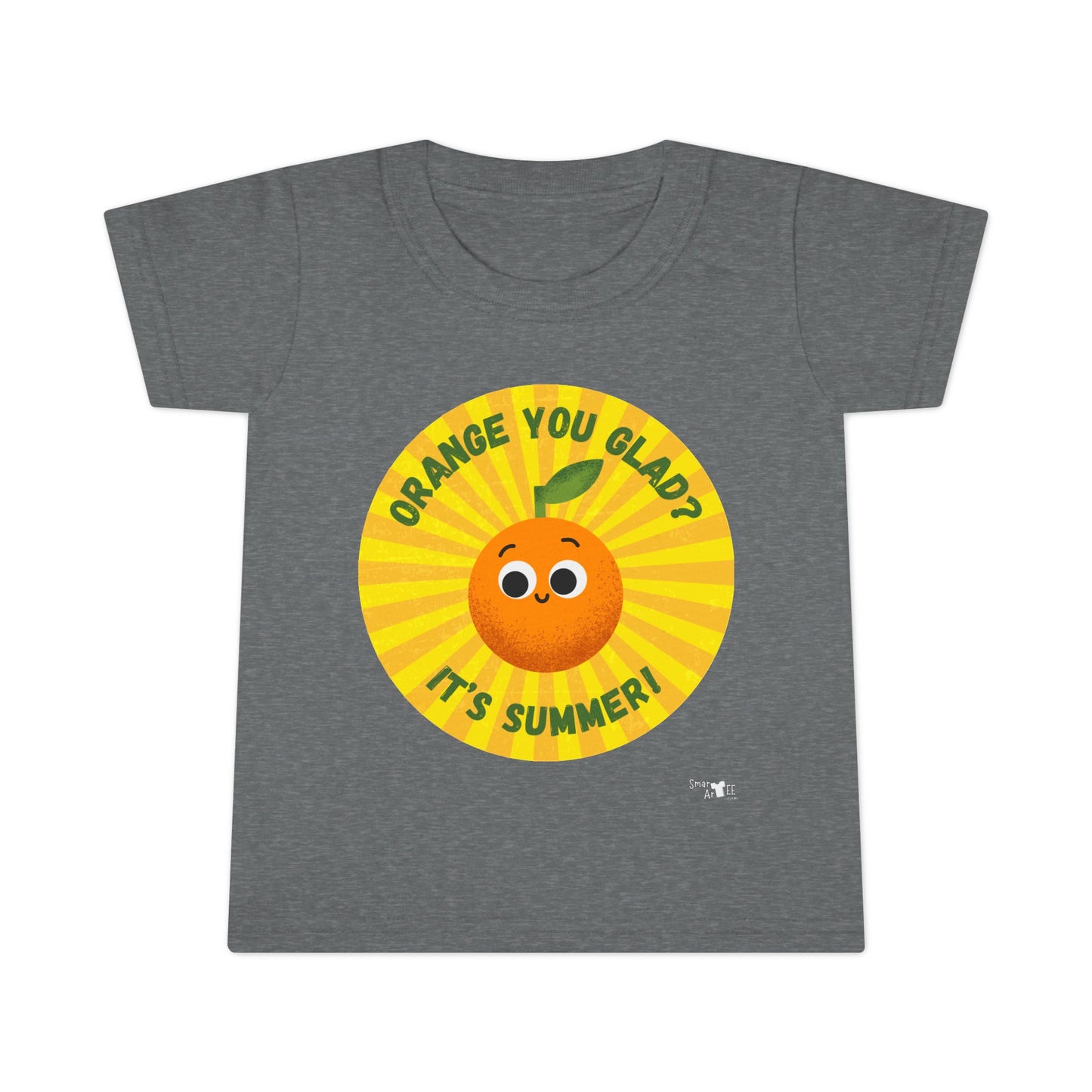Summer Toddler Shirt: Orange You Glad It's Summer? Fun Kids Tee, Birthday Gift, Playdate Outfit, Summer Vibes, Cute Children’s Apparel