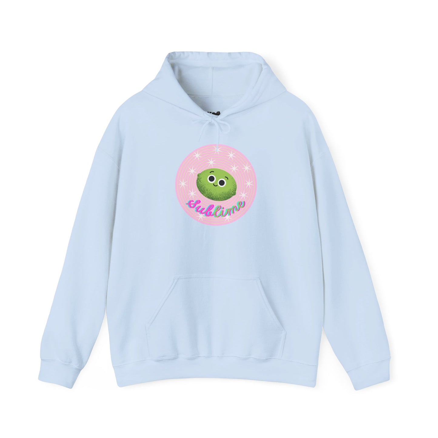 Cute Kawaii Hoodie with Sublime Lime Design, Great Gift for Teens, Cute Anime Apparel, Fun Streetwear, Cozy Pullover