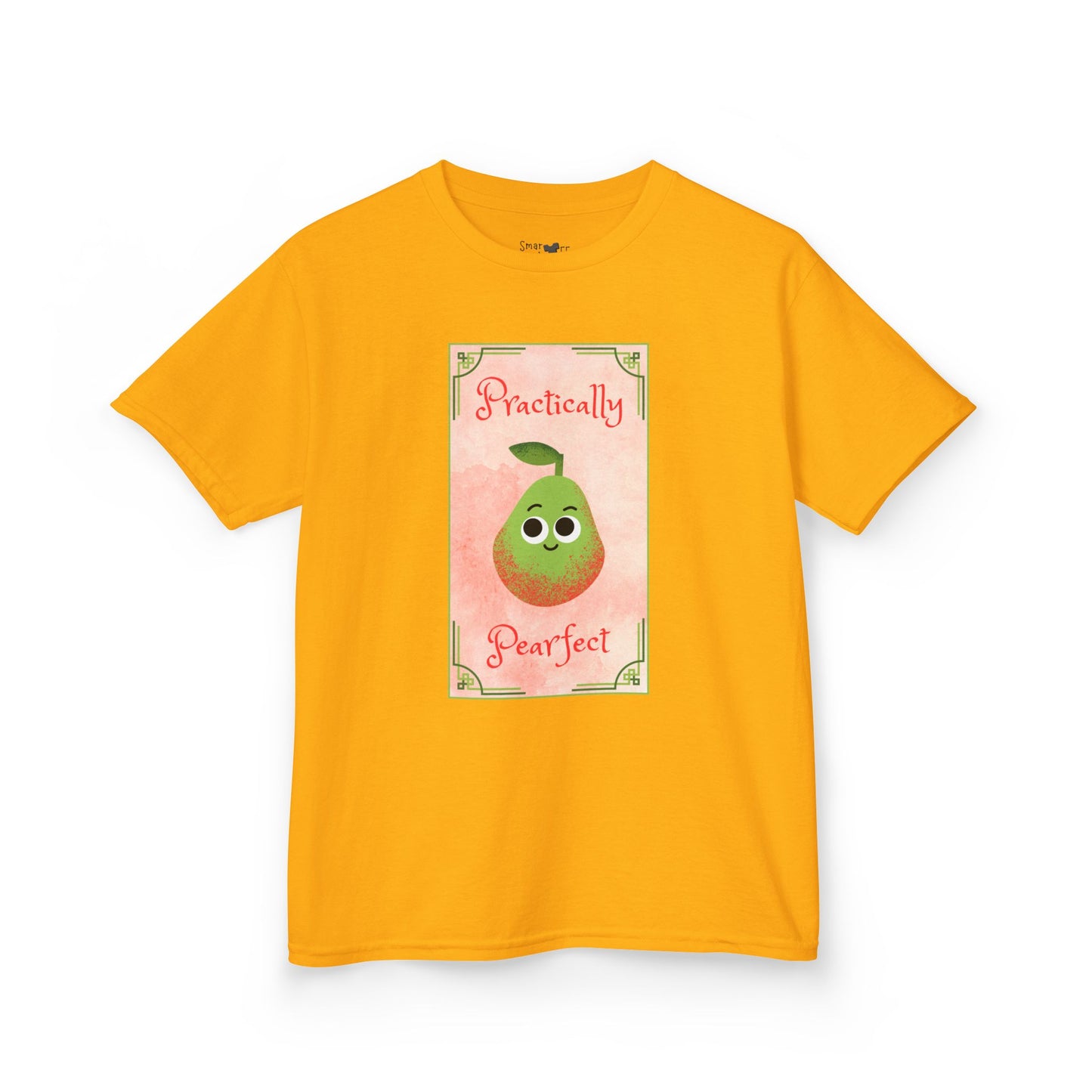 Practically Pear-fect Kids Tee | Fun Summer Shirt, Cute Childrens Gift, Birthday, Fruit Lover Apparel, Playful Outfit, Summer Vibes