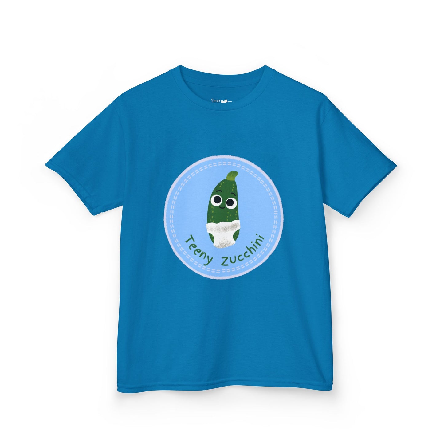 Kids Zucchini Tee, Cute Vegetable Shirt, Funny Kids Apparel, Gift for Kids, Playful Shirt, Gardening Themes
