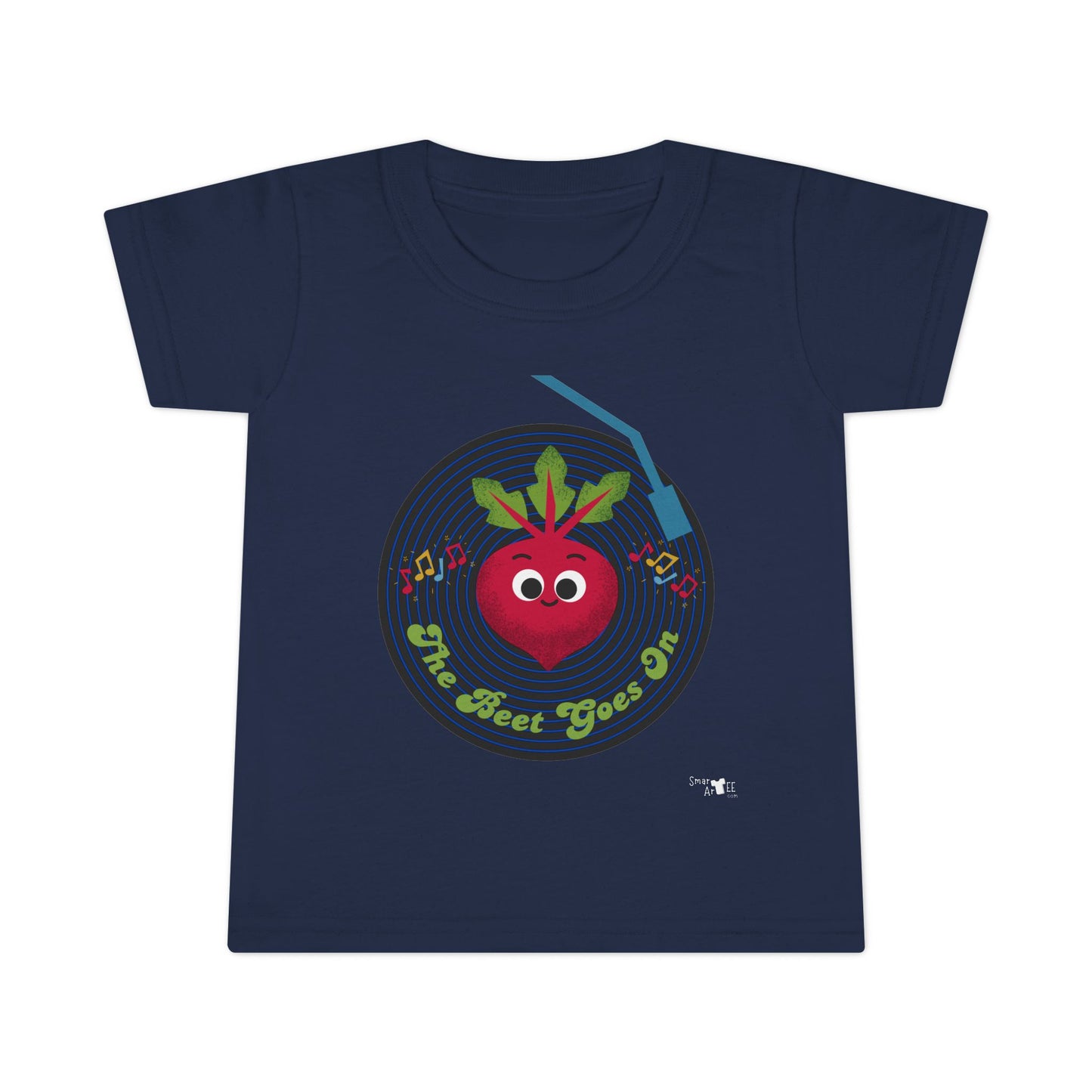 Toddler Shirt with 'The Beet Goes On' Design, Kids Tee, Funny Toddler Gift, Cute Vegetable Shirt, Veggie Lover Apparel