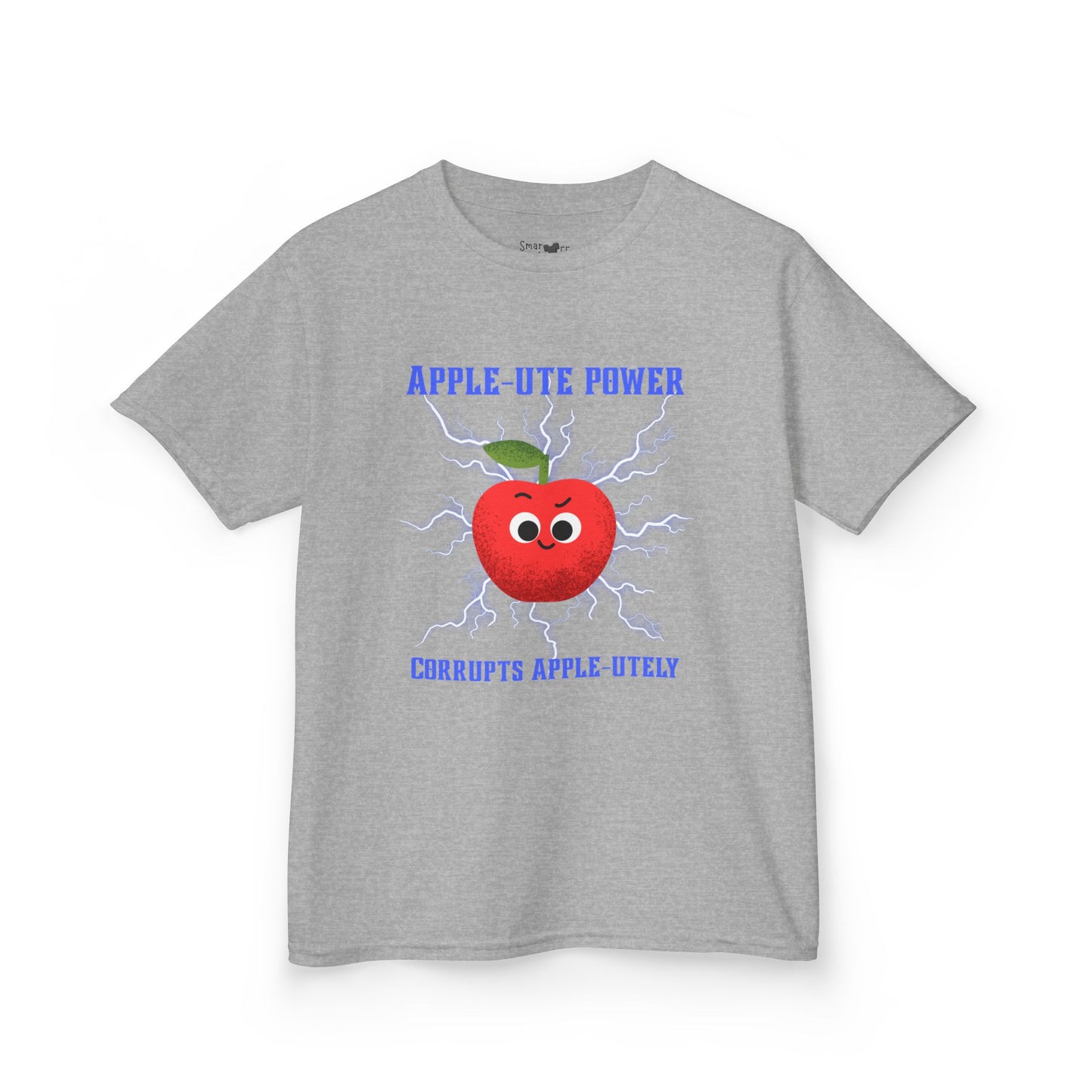 Playful Kids Tee - Fun Apple Design, Perfect for Back to School, Birthdays, Gifts, Family Outings, Summer Camp