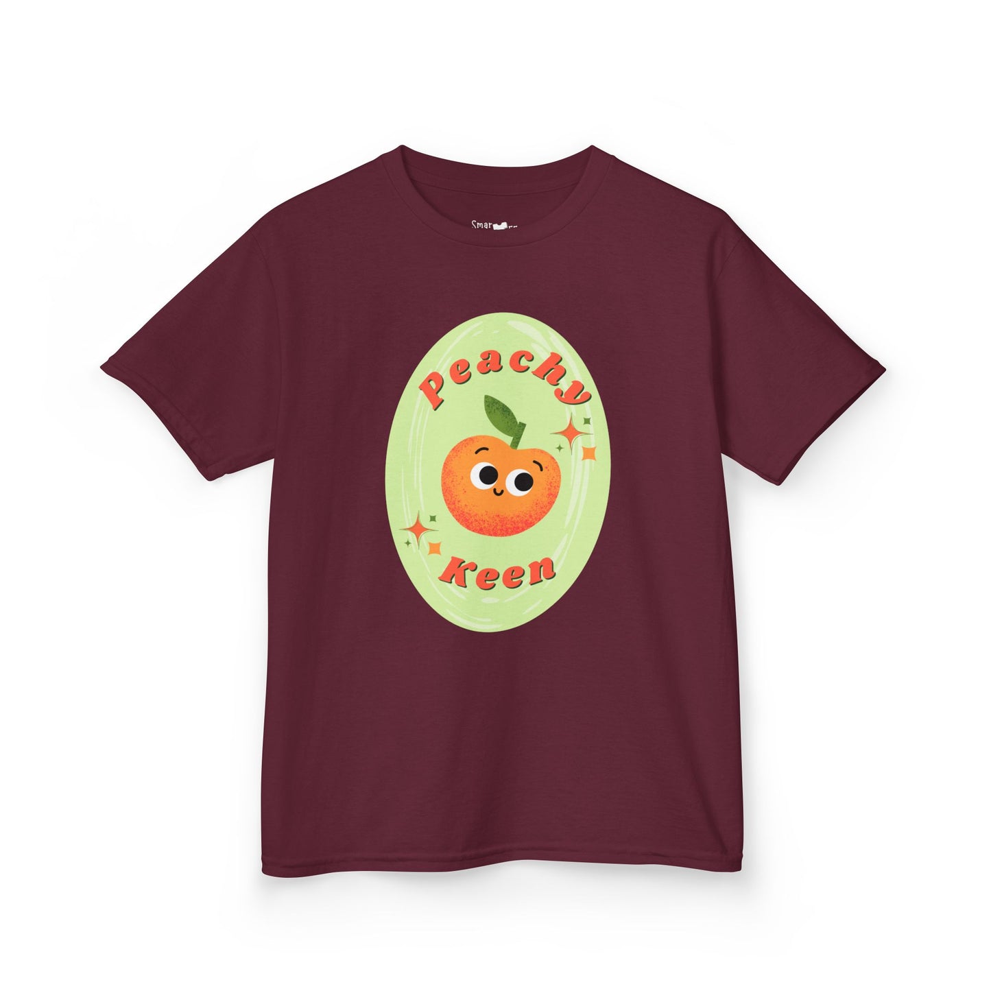 Peachy Keen Kids Tee - Fun Cotton Shirt for Kids, Playful Summer Shirt, Cute Gift for Birthdays, Seasonal Celebrations, Kids Fashion