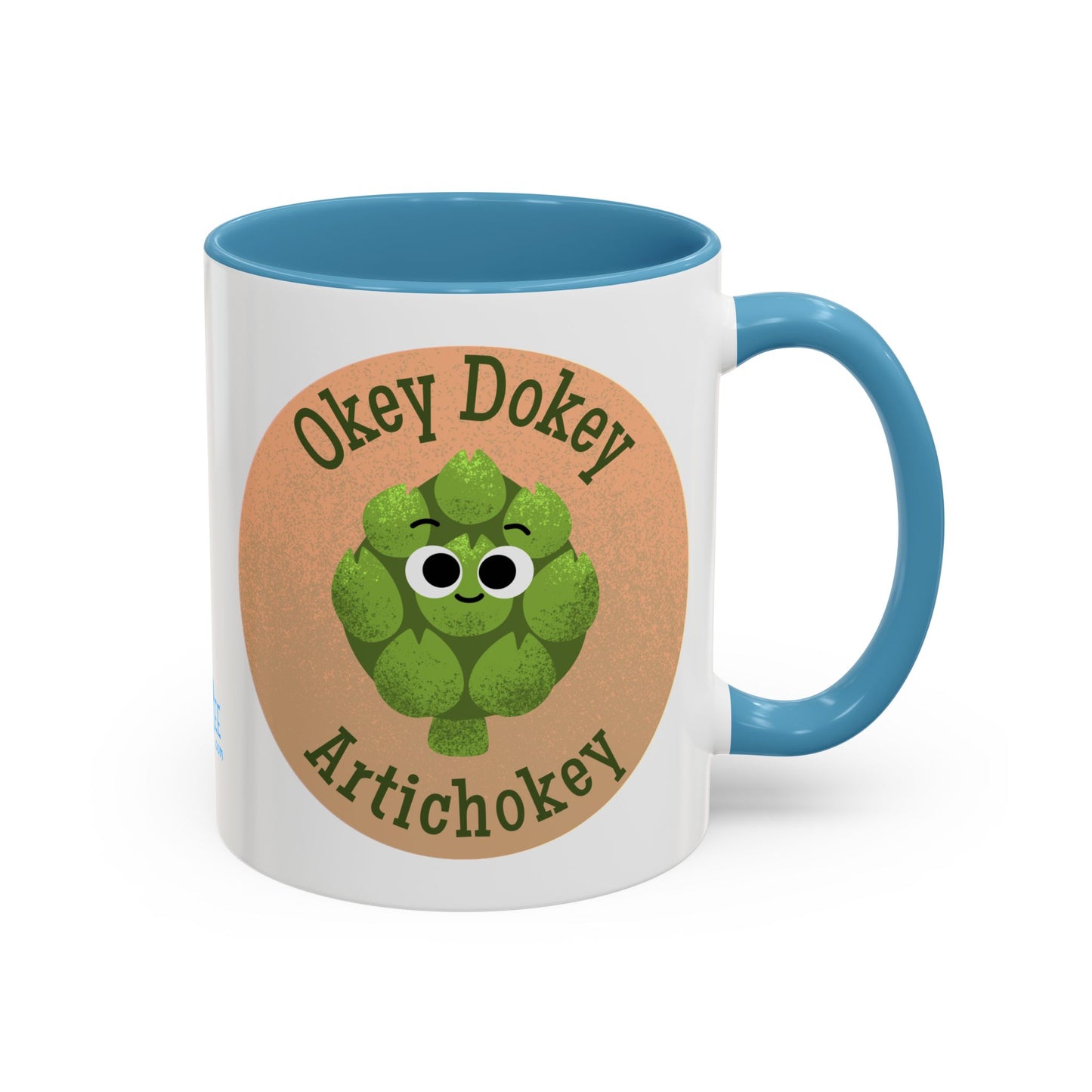 Whimsical Artichoke Coffee Mug, Punny Kitchen Gift, Cute Plant Lover Mug, Unique Coffee Cup, Funny Gift for Him/Her