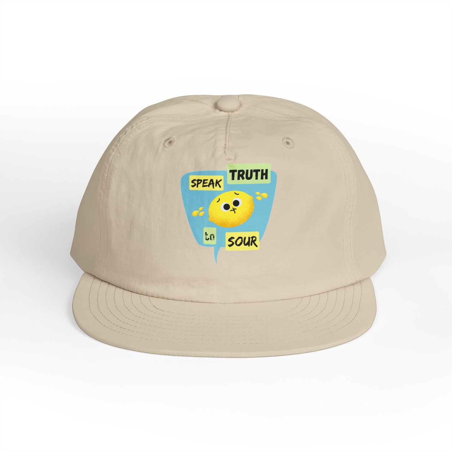 Sour Truth Surf Cap - Summer Vibes, Beach Style, Unisex Headwear, Outdoor Adventure, Perfect Hat for Gifts
