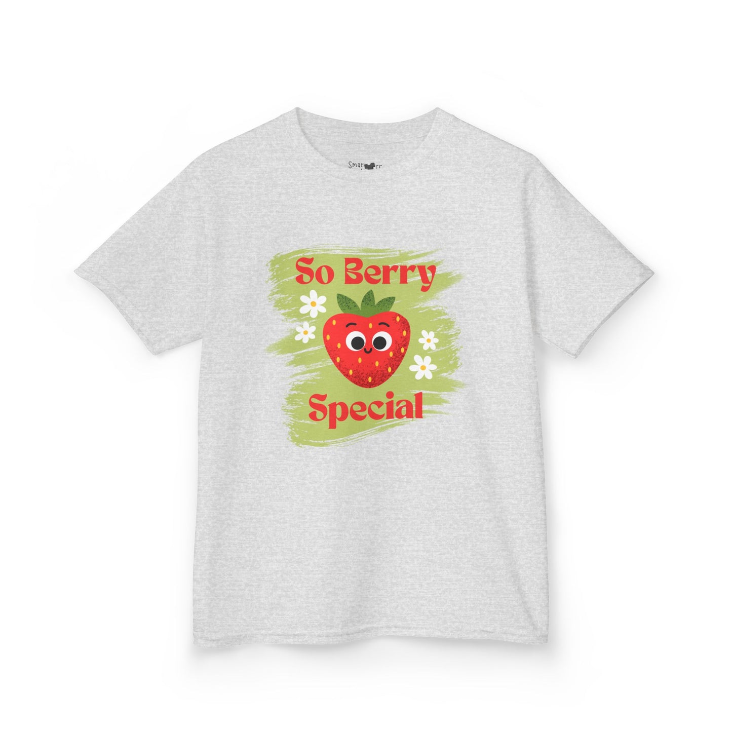 Kids Strawberry Tee - "So Berry Special" - Perfect for Celebrations and Birthdays, Funny Fruit Pun Shirt, Back To School