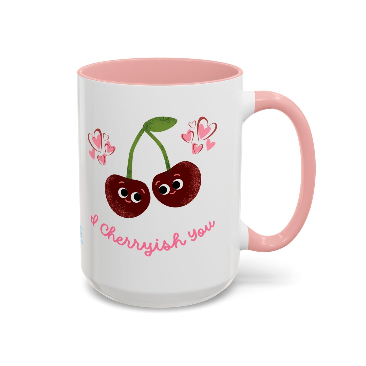 Cute Cherryish Coffee Mug, Cherry Mug, Love Mug, Valentine's Day Gift, Friendship Gift, Cute Coffee Lover's Gift