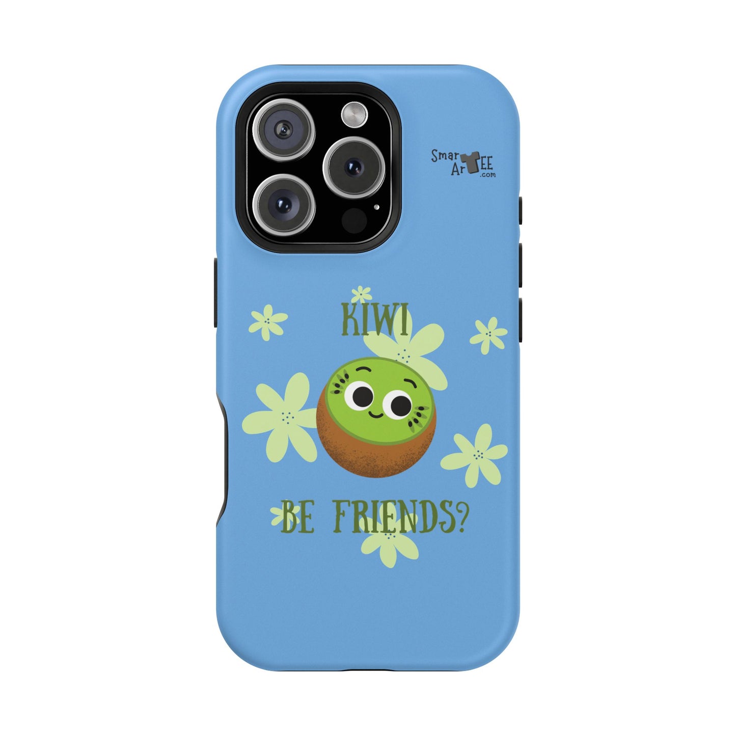 Cute Kiwi Friends Phone Case - Impact-Resistant, Fun Phone Accessory for Kids, Gifts, Summer Vibes, Cute Animal Design