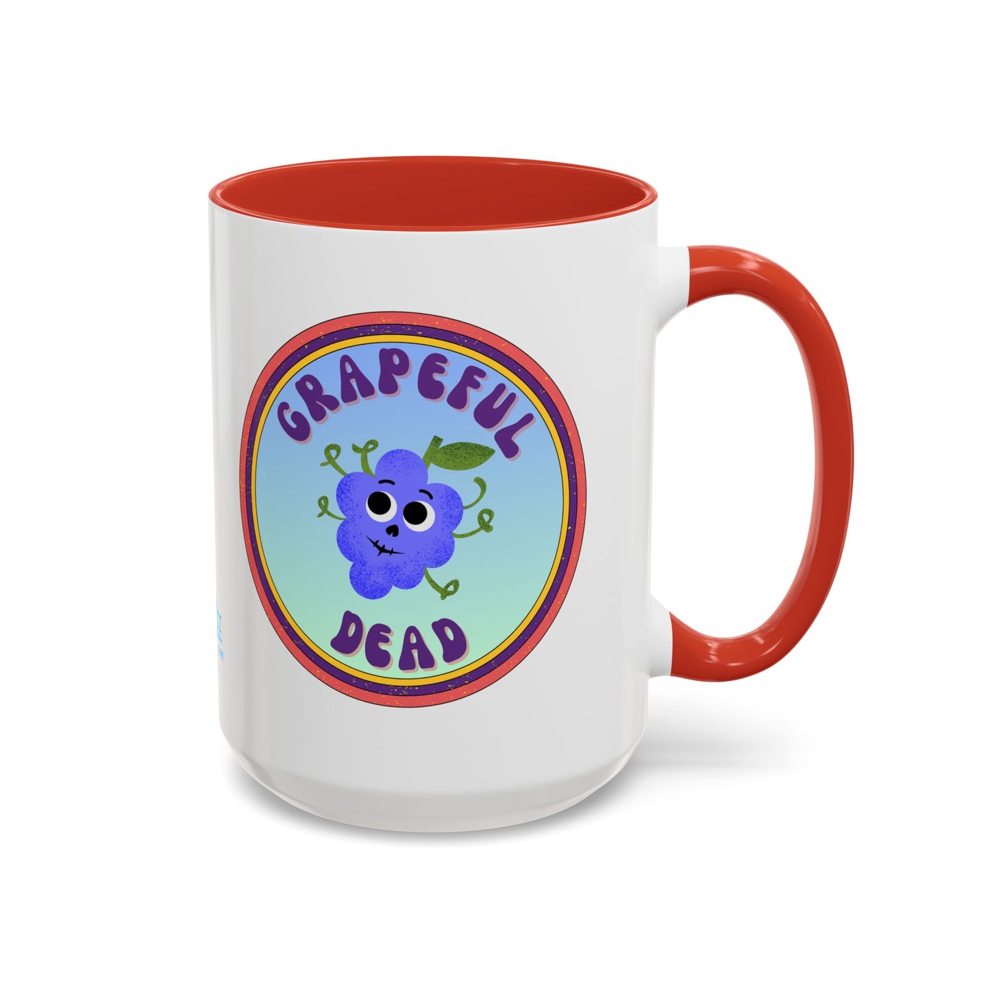 Grateful Dead Inspired Accent Coffee Mug, Fun Gift for Music Lovers, Unique Home Decor, Vibrant Coffee Mug, Collectible Gift for Occasions