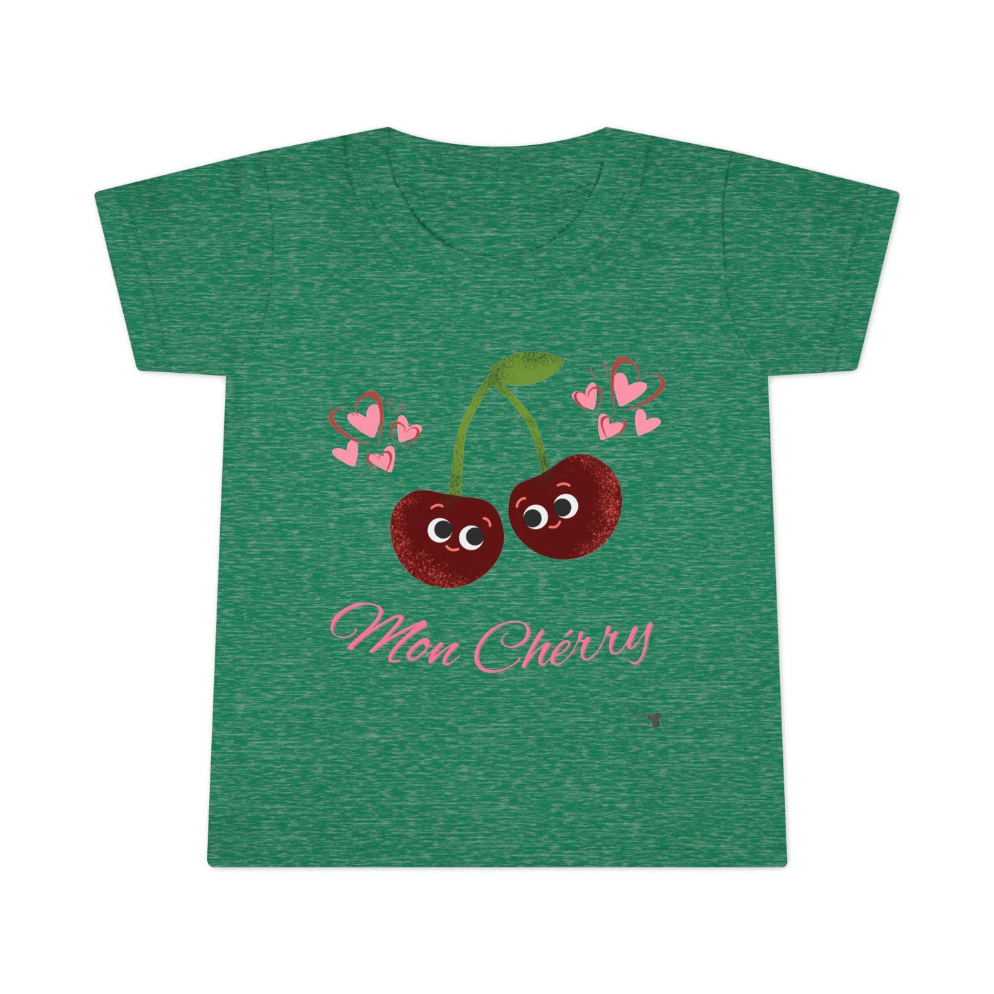 Cute Cherry Toddler Shirt, Adorable Kids Apparel, Summer Outfit, Birthday Gift, Playtime Essential, Sweetheart Design