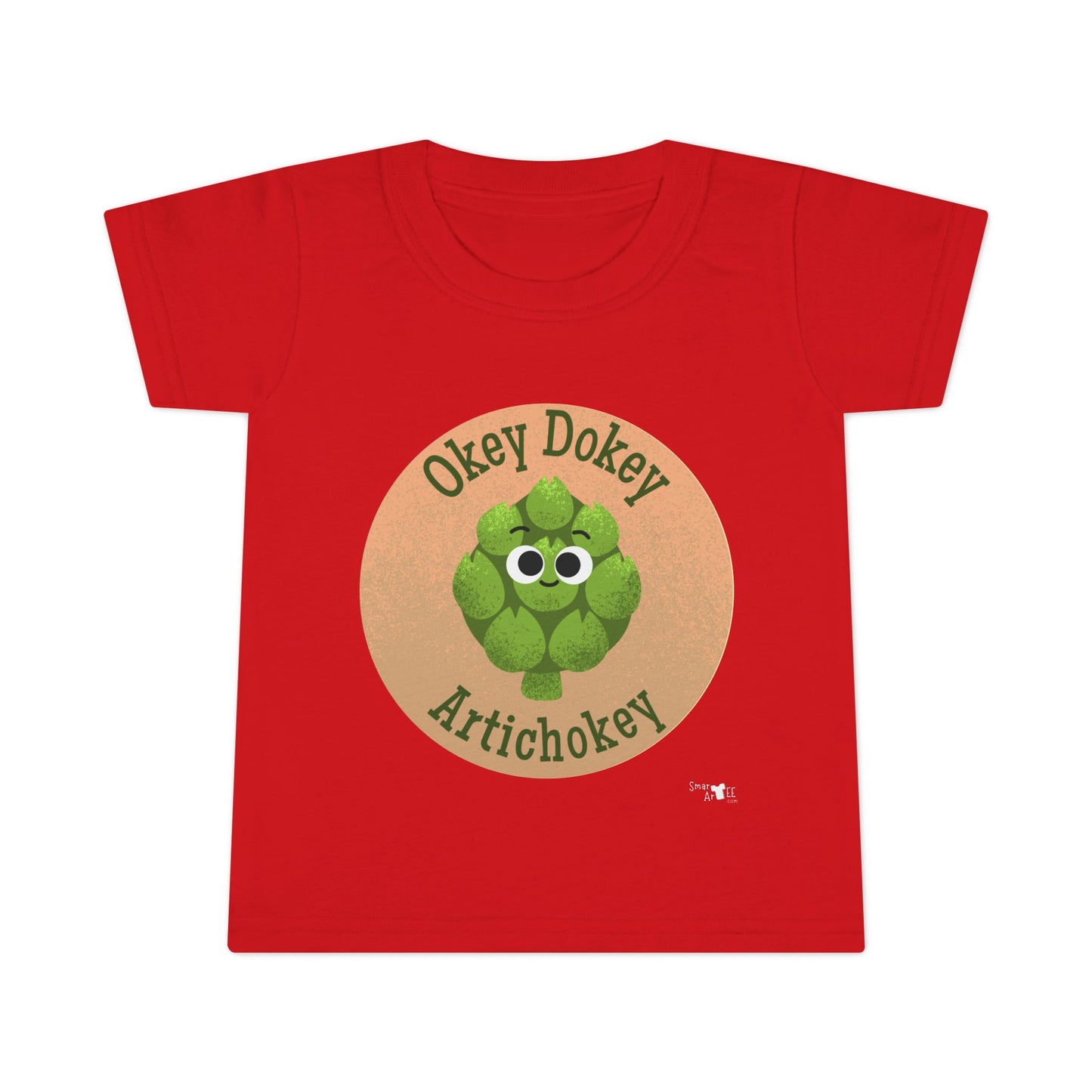 Toddler Artichoke Shirt, Okey Dokey Artichokey Tee, Fun Kids Apparel, Playful Toddler Clothing, Gift for Little Ones