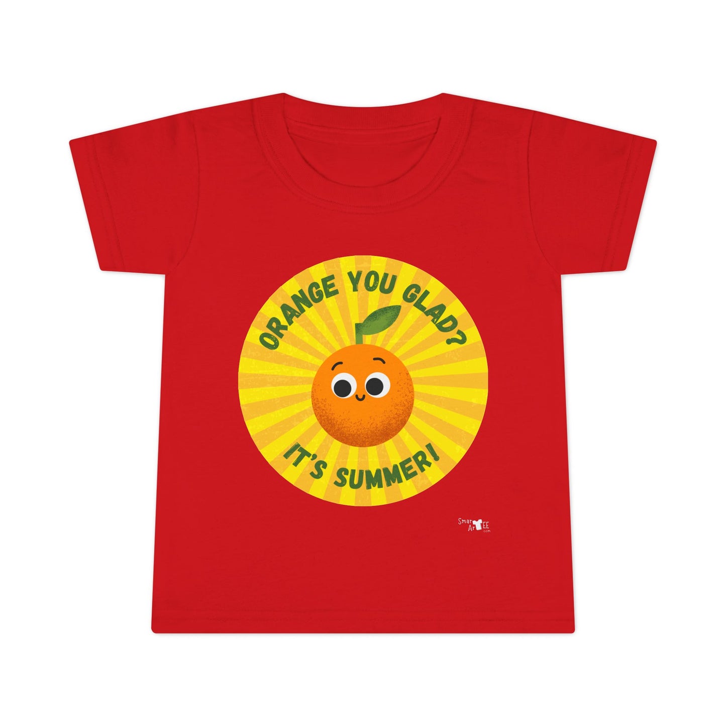 Summer Toddler Shirt: Orange You Glad It's Summer? Fun Kids Tee, Birthday Gift, Playdate Outfit, Summer Vibes, Cute Children’s Apparel