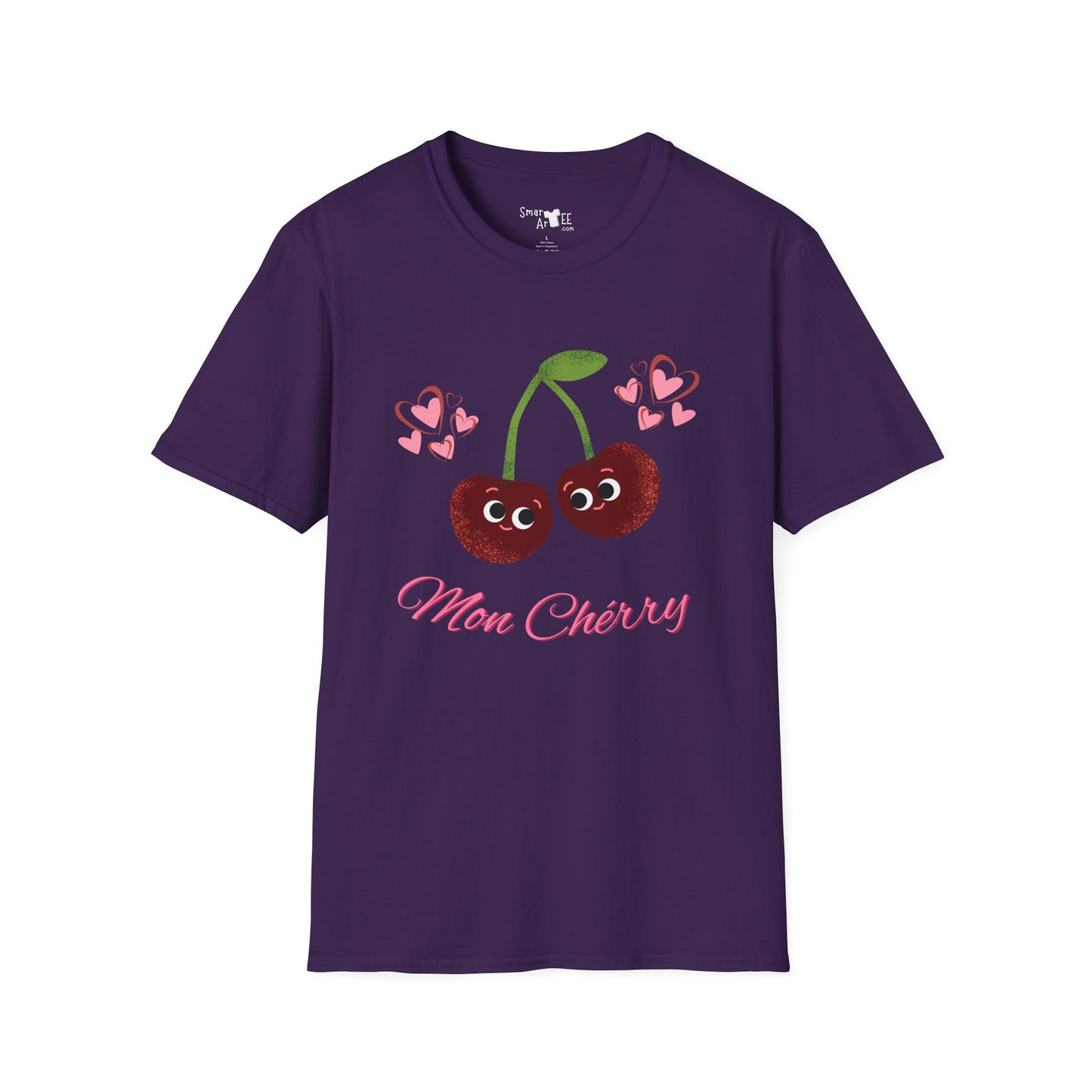 Cute Cherry Graphic Pun Tee, Chill Casual Shirt, Gift for Friends, Summer Vibe Top, Stylish Everyday T-Shirt, Adorable Fun Wear