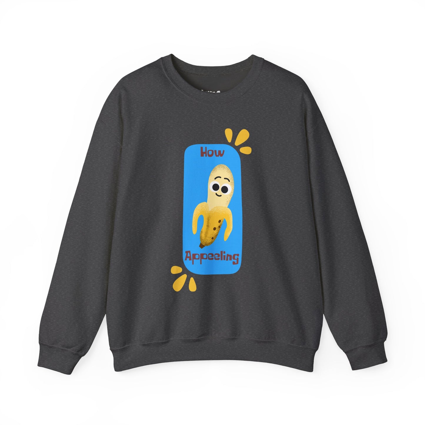 Funny Fruit Pun Sweatshirt, Unisex Sweater, Relaxed Style For Everyday Wear, Great Gift Idea