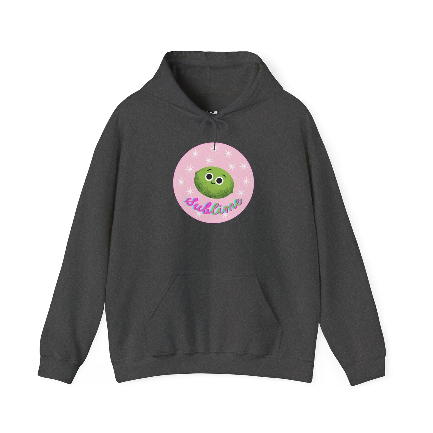 Cute Kawaii Hoodie with Sublime Lime Design, Great Gift for Teens, Cute Anime Apparel, Fun Streetwear, Cozy Pullover