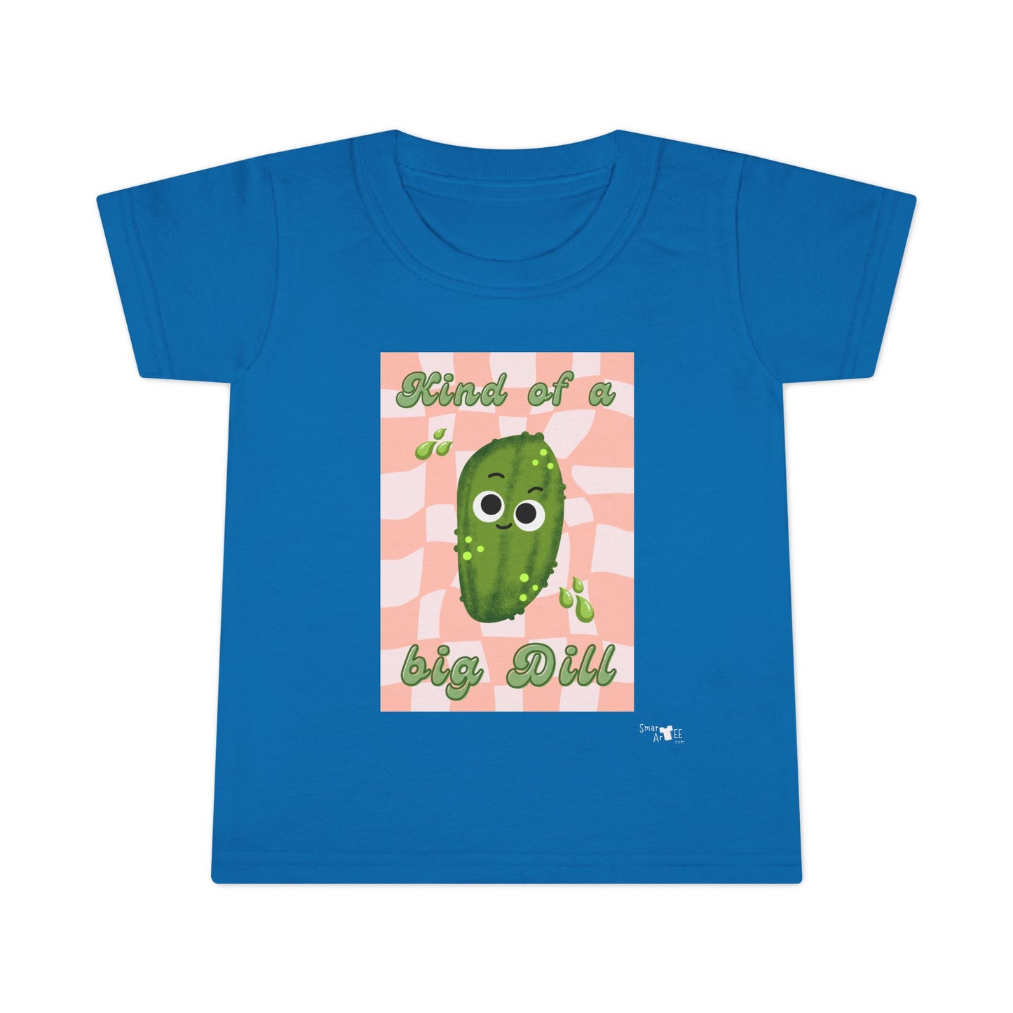 Cute Toddler Shirt, Kind of a Big Dill Tee, Funny Pickle Pun Shirt, Kids Gift, Summer Outfit, Toddler Apparel