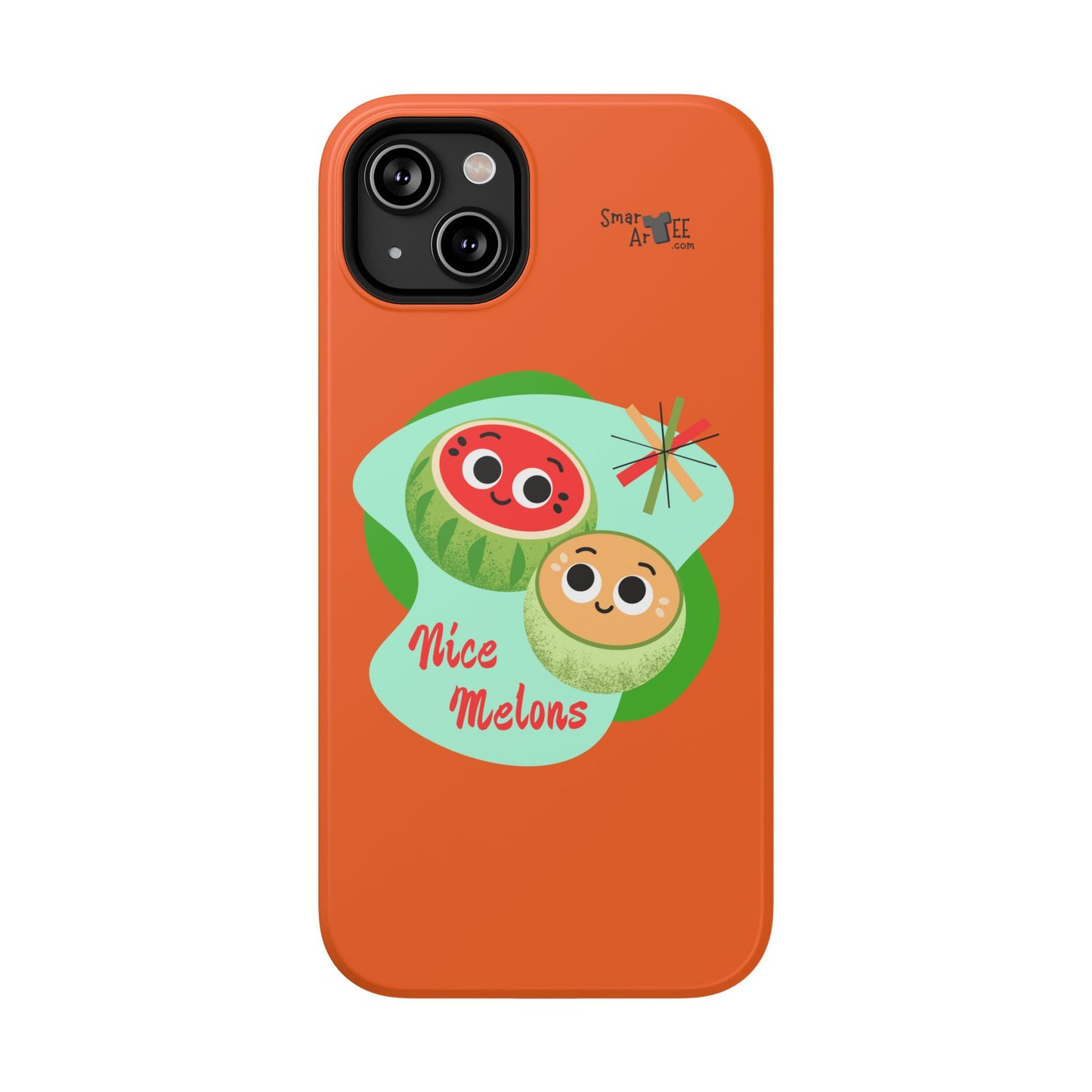 Cute Fruit Phone Case - Nice Melons Design, Impact-Resistant, Fun Gift for Kids, Phone Accessories for Celebrations, Fruit Lovers