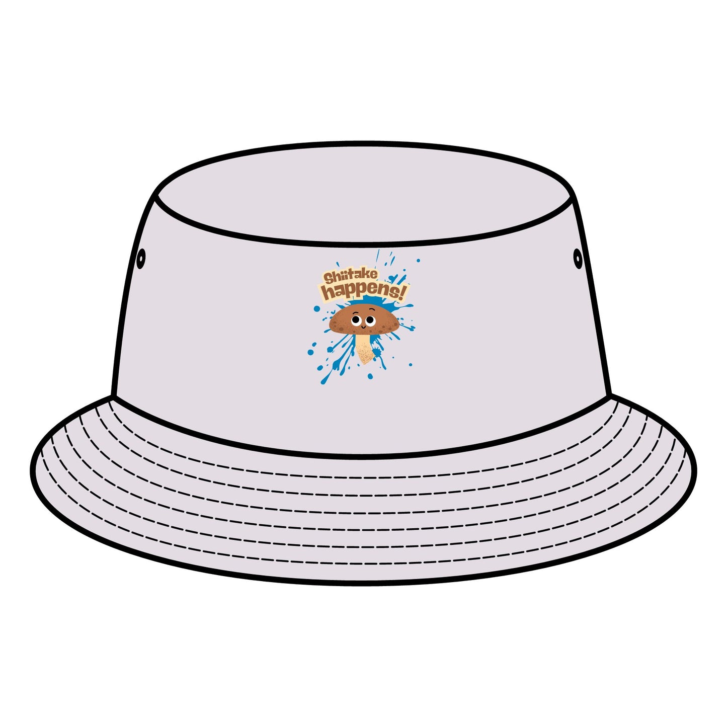 Playful Mushroom Bucket Hat, Trendy Summer Accessories, Gift for Nature Lovers, Festival Hats, Fun Outdoor Wear