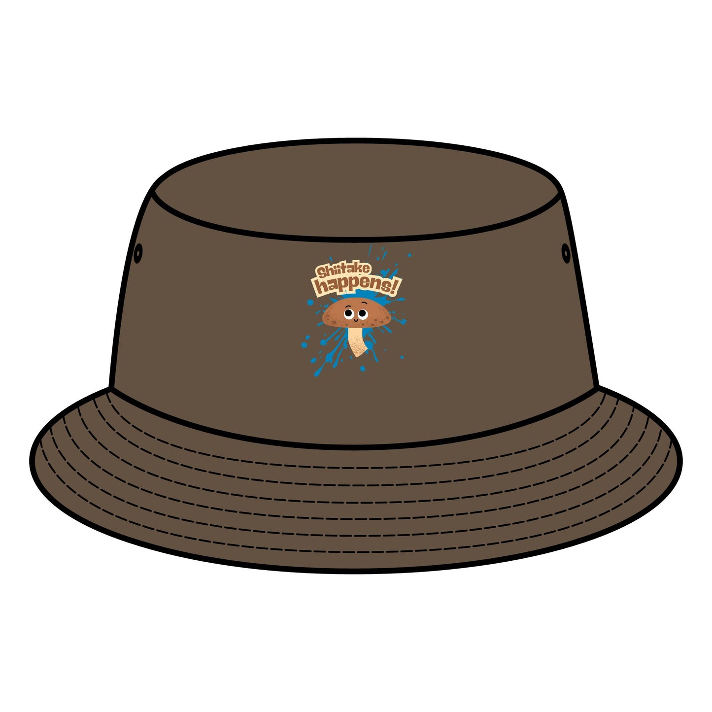 Playful Mushroom Bucket Hat, Trendy Summer Accessories, Gift for Nature Lovers, Festival Hats, Fun Outdoor Wear