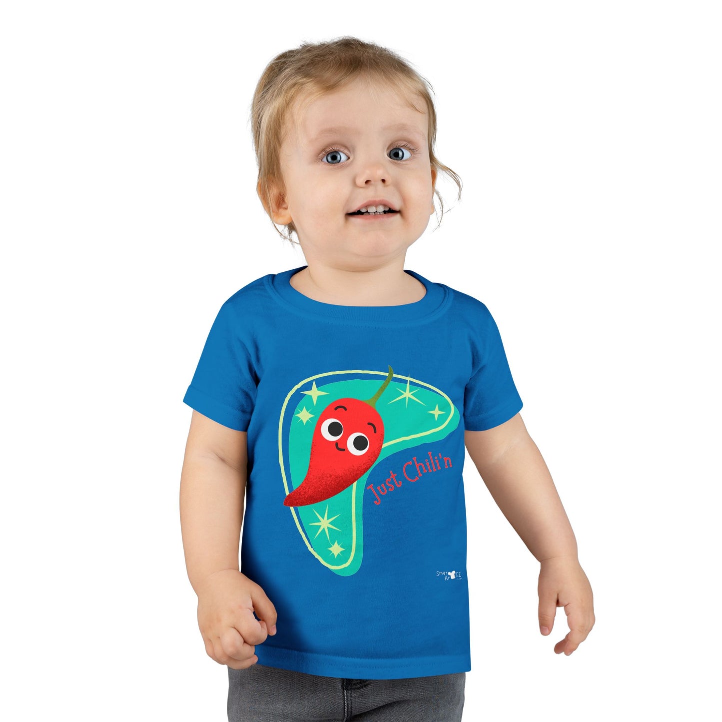 Cute Chili Pepper Toddler Shirt, Funny Kids Tee, Toddler Outfit, Gift for Ages 1-5, Playful Design for Every Day