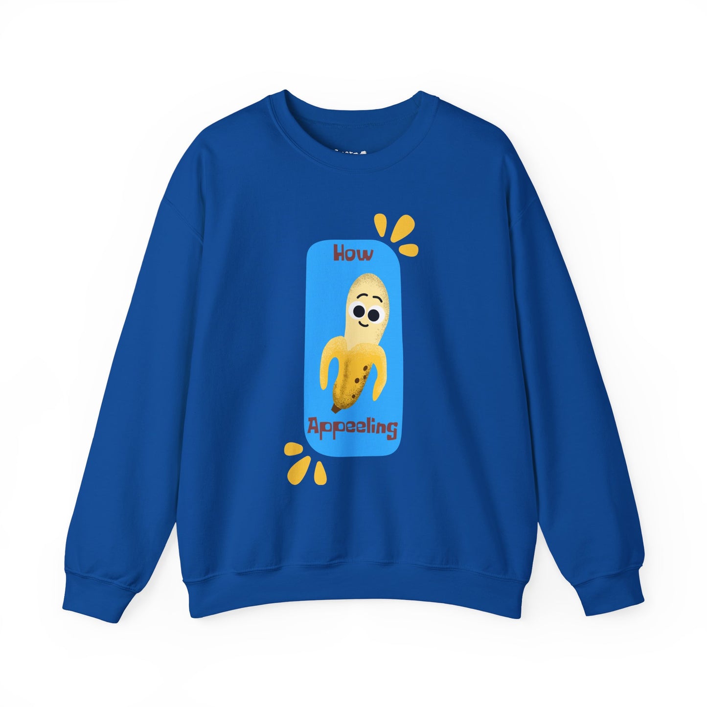 Funny Fruit Pun Sweatshirt, Unisex Sweater, Relaxed Style For Everyday Wear, Great Gift Idea