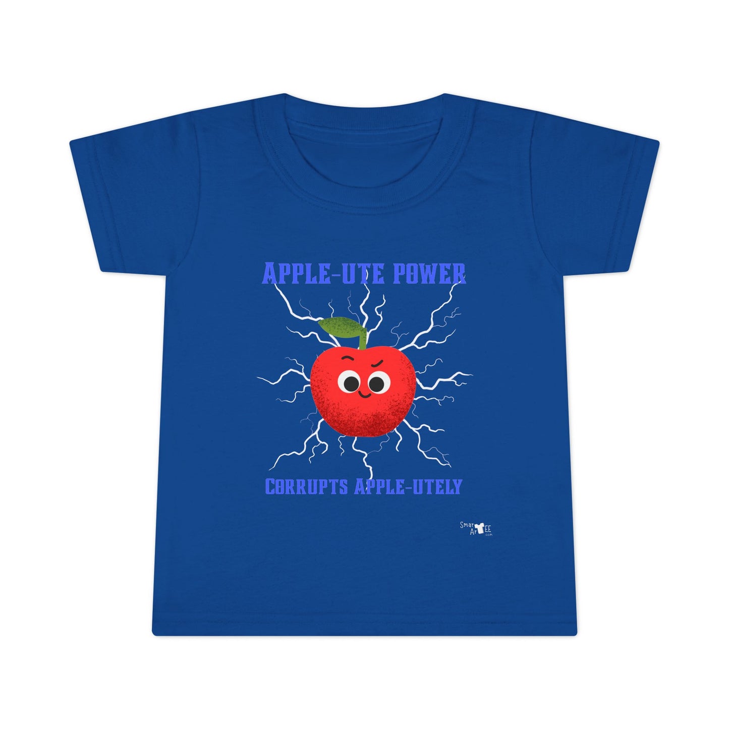 Cute Apple Power Toddler Shirt, Kids Gift, Back to School, Playtime Outfit, Funny Sayings Tee