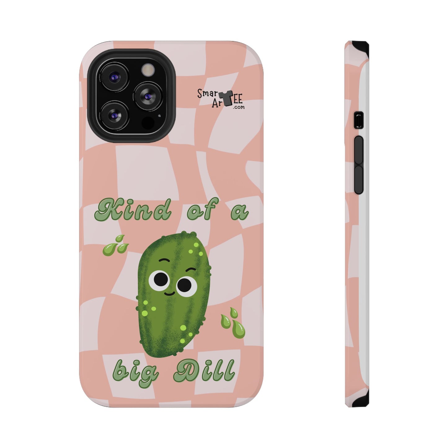 Cute Cucumber Phone Case, Funny Phone Case, Gift for Vegetable Lovers, Quirky Mobile Accessories, Summer Vibes, Kind of a Big Dill
