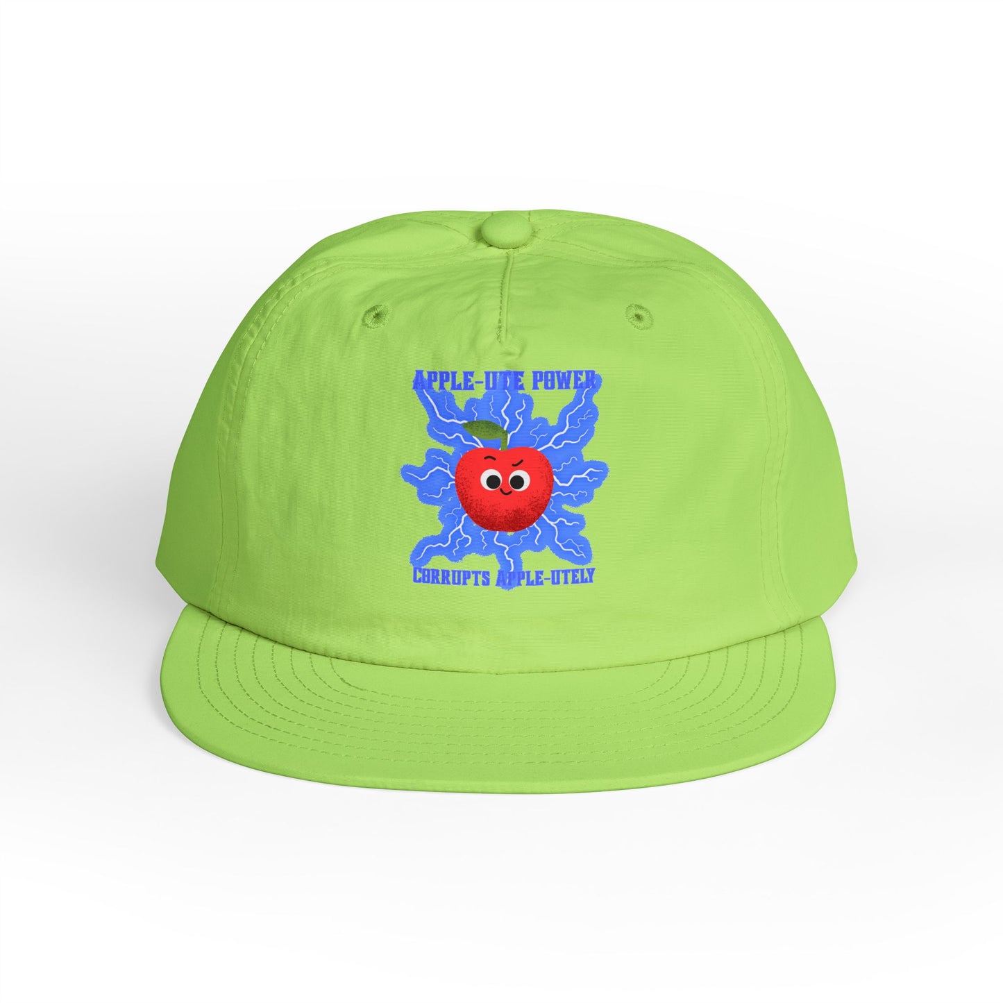Fun Surf Cap with Playful Apple Design | Great for Summer, Beach Days, and Casual Outings | Perfect Gift Hat for All Ages, Kids, Beach Fashion