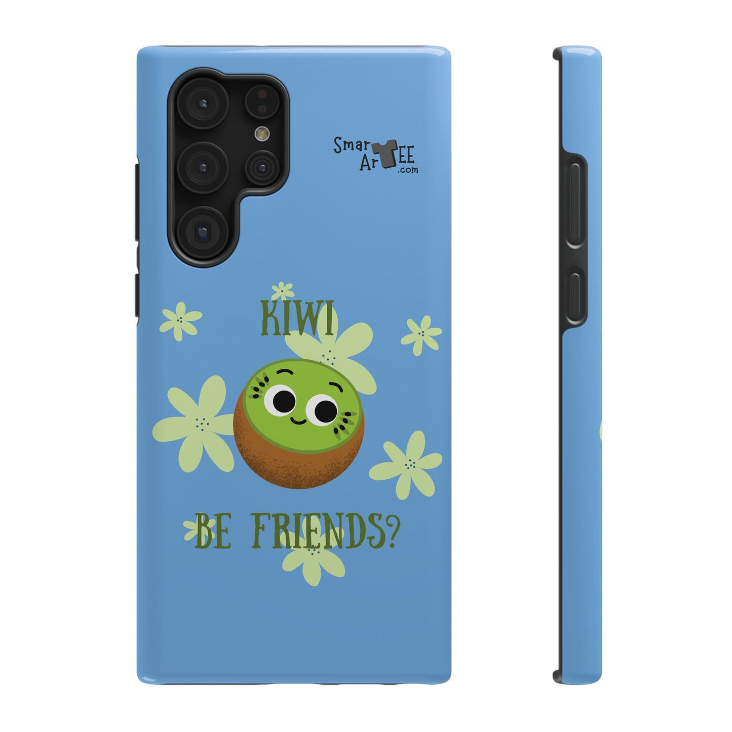 Cute Kiwi Friends Phone Case - Impact-Resistant, Fun Phone Accessory for Kids, Gifts, Summer Vibes, Cute Animal Design