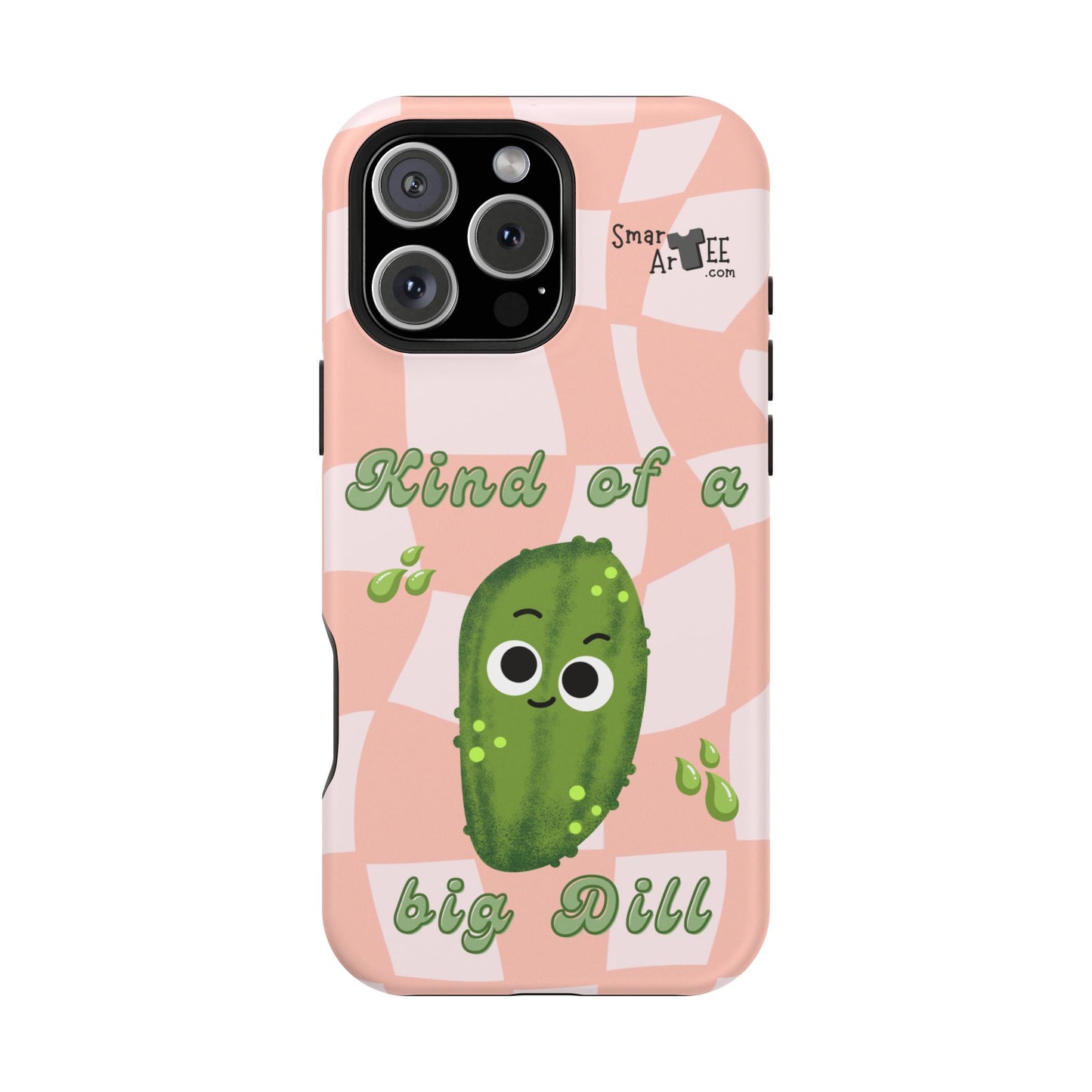 Cute Cucumber Phone Case, Funny Phone Case, Gift for Vegetable Lovers, Quirky Mobile Accessories, Summer Vibes, Kind of a Big Dill