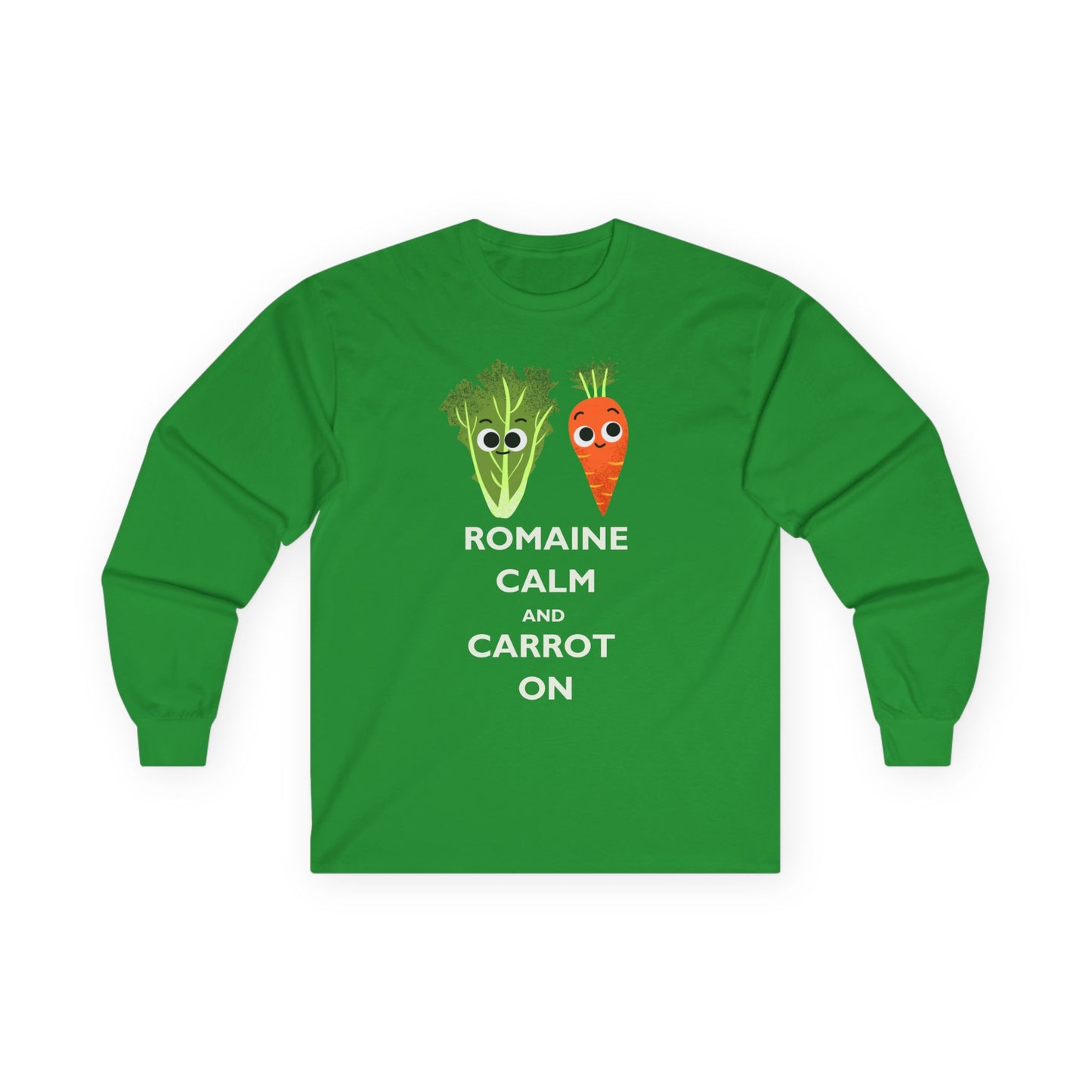 Playful Veggie Long Sleeve Tees, Funny Shirt for Food Lovers, Perfect Gift for Gardeners, Great for Holidays and Parties