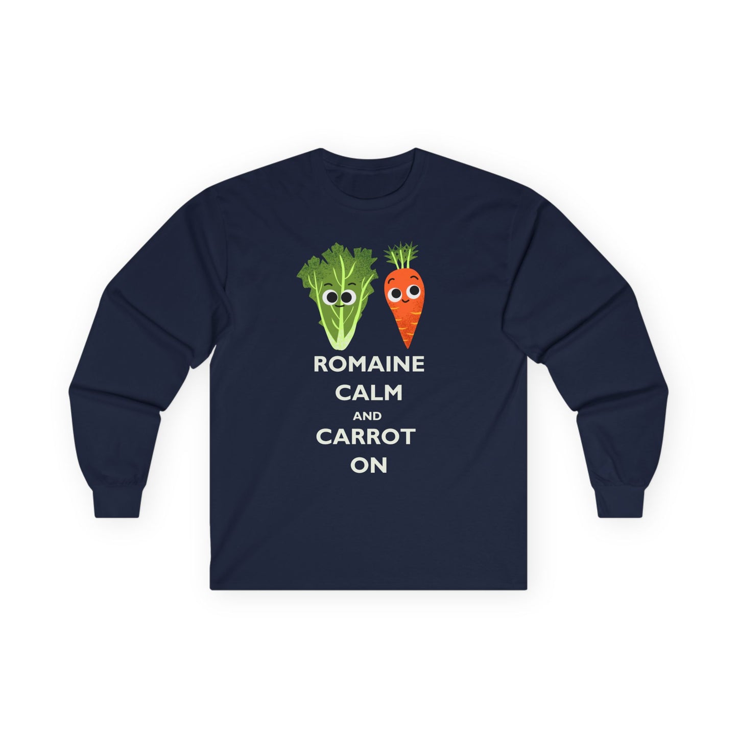Playful Veggie Long Sleeve Tees, Funny Shirt for Food Lovers, Perfect Gift for Gardeners, Great for Holidays and Parties