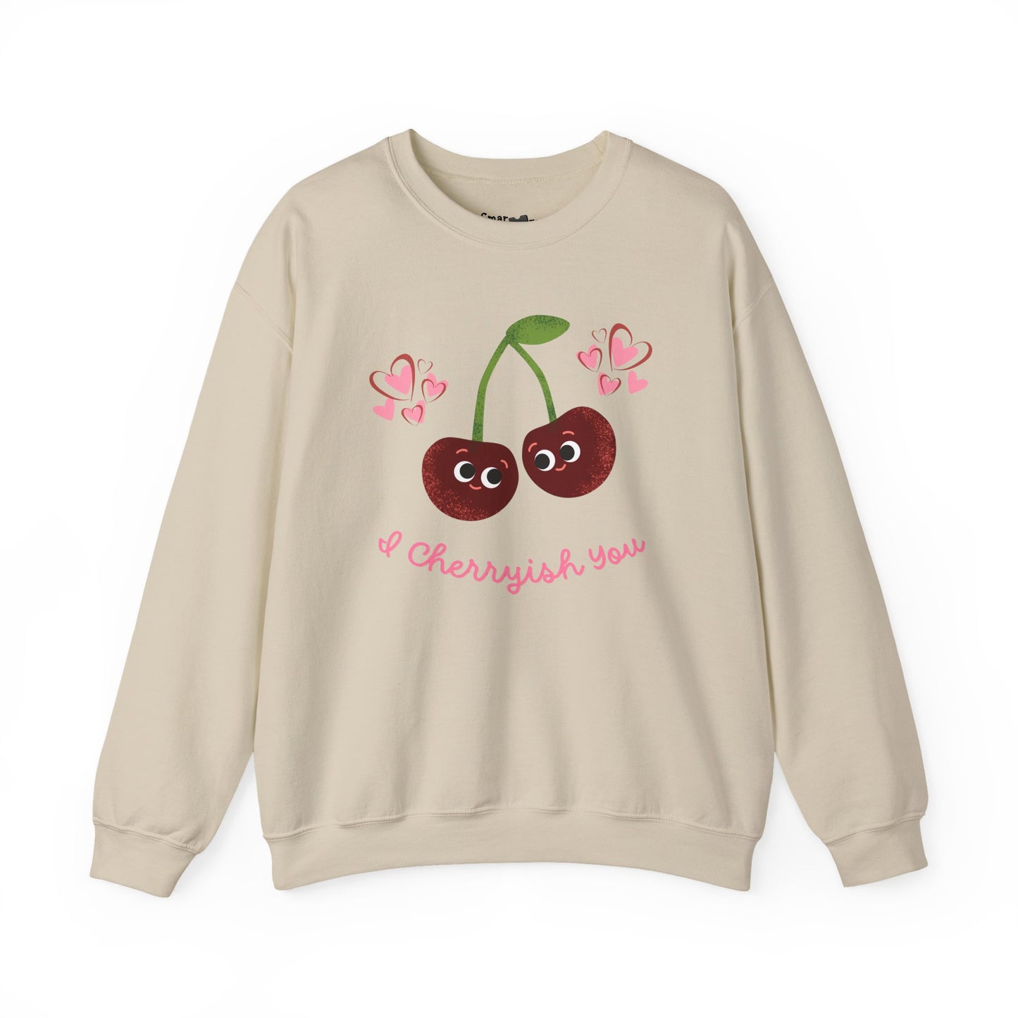 Cherryish Unisex Sweatshirt - Whimsical Funny Fruit Pun Design, Great Gift Idea