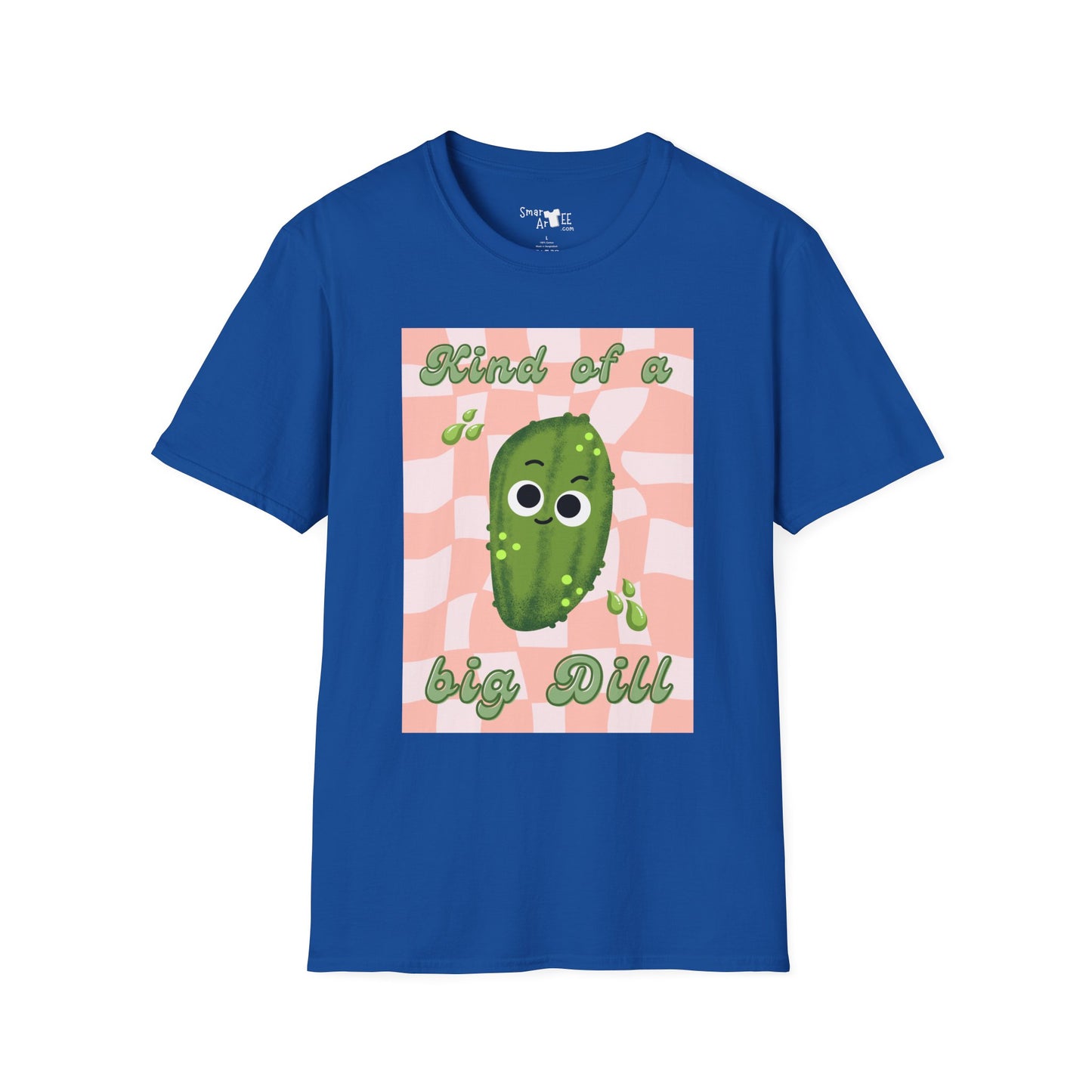 Cute Pickle Humor T-Shirt, Unisex Softstyle Tee, Funny Gift for Dill Pickle Lovers, Trendy Casual Wear, Unique Gift for Birthdays