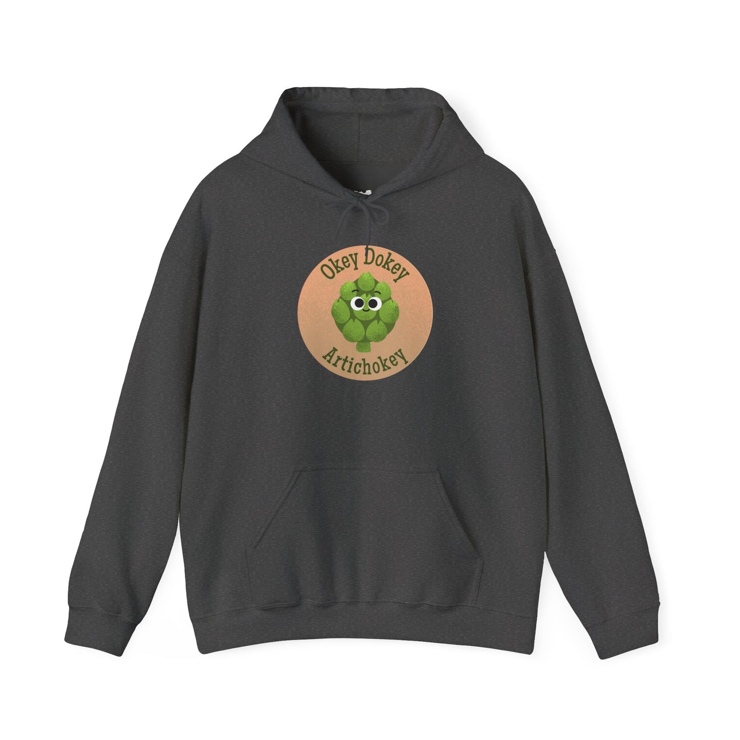 Funny Artichoke Hoodies - Unisex Heavy Blend Hoodie for Food Lovers, Gift for Veggie Fans, Laugh with Friends