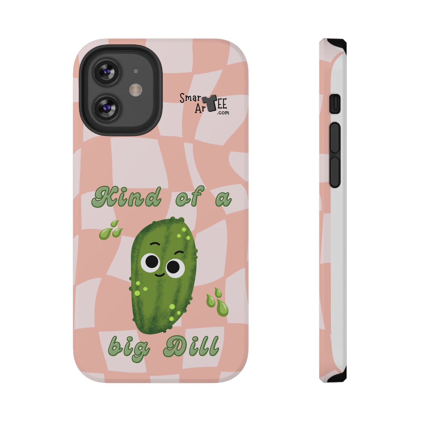 Cute Cucumber Phone Case, Funny Phone Case, Gift for Vegetable Lovers, Quirky Mobile Accessories, Summer Vibes, Kind of a Big Dill