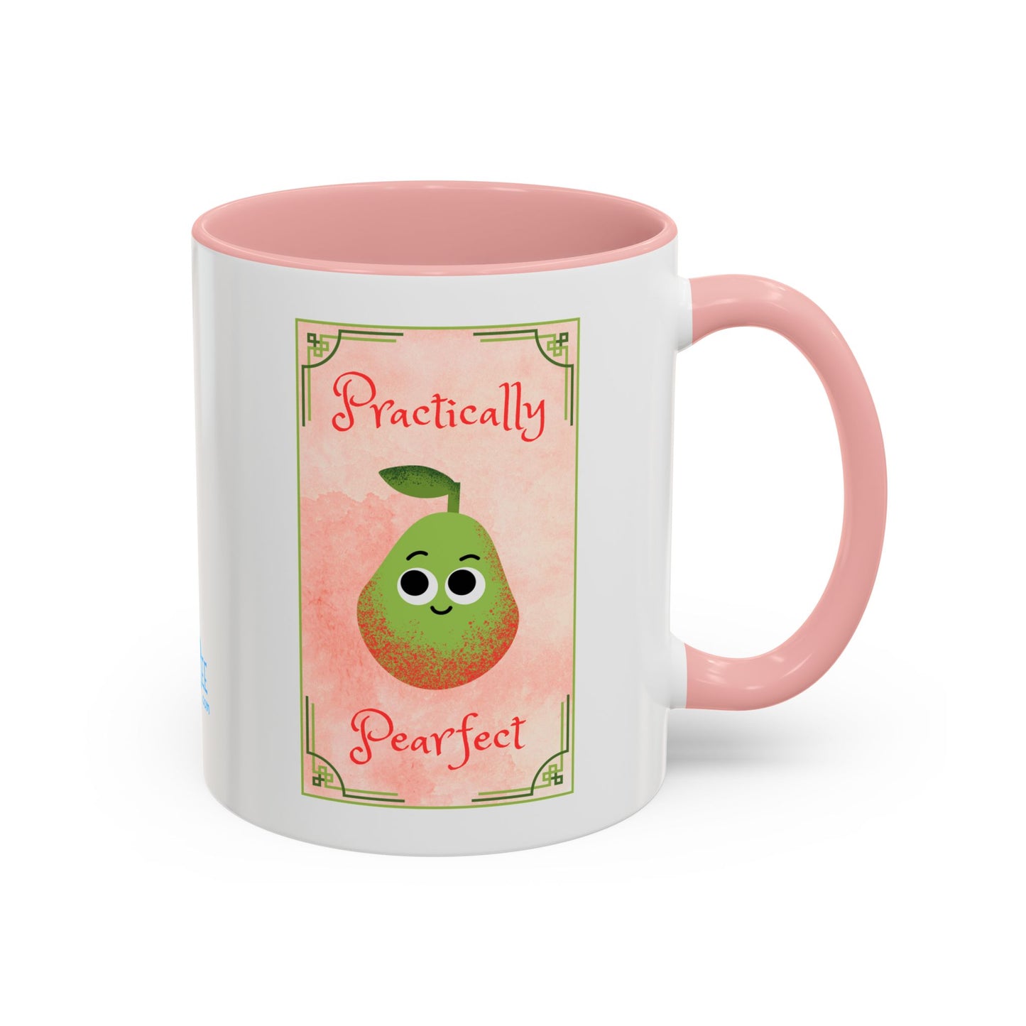Fun Whimsical Coffee Mug, Unique Gift for Friends, Cute Pear Design, Perfect for Birthdays, Cute Kitchen Decor, Funny Drinkware