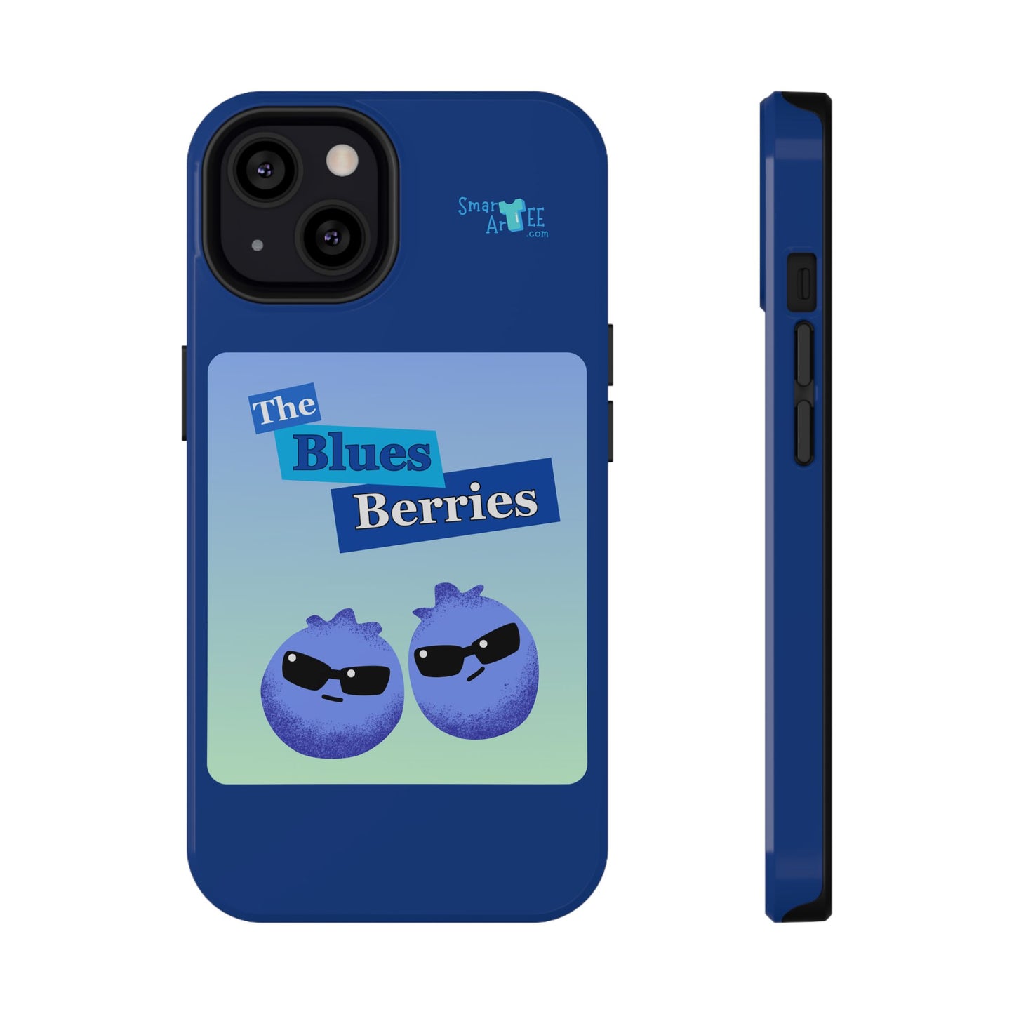 Cool Blue Brothers Pun Phone Case, Cute Impact-Resistant Case for Teens, Unique Gift for Friends, Fun Accessories